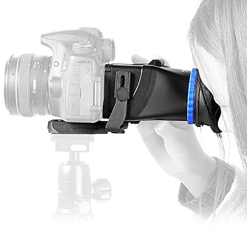 Mcoplus ST-1 Collapsible Camera LCD Viewfinder, 3X Magnification Universal LCD Viewfinder Extender for 3.2'' Screen Canon Nikon DSLR Camera - Image 2