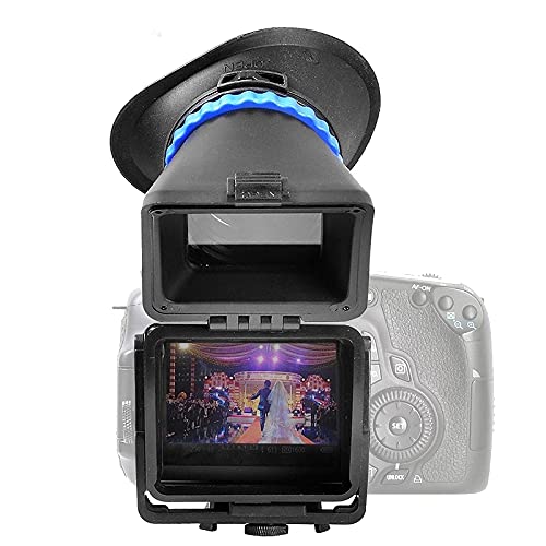 Mcoplus ST-1 Collapsible Camera LCD Viewfinder, 3X Magnification Universal LCD Viewfinder Extender for 3.2'' Screen Canon Nikon DSLR Camera - Image 4