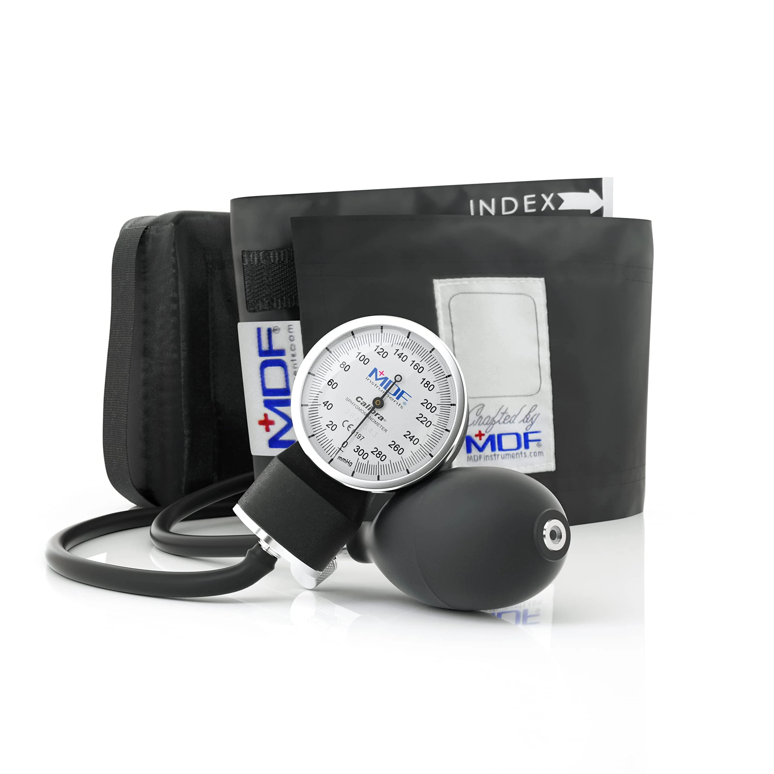 MDF Calibra Aneroid Blood Pressure Monitor Manual Black L