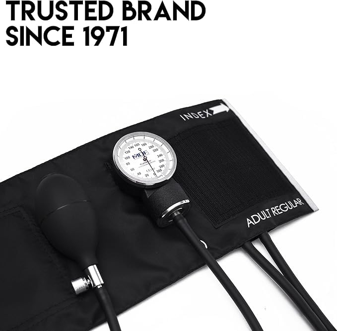 MDF Calibra Aneroid Blood Pressure Monitor Manual Black L - Image 4