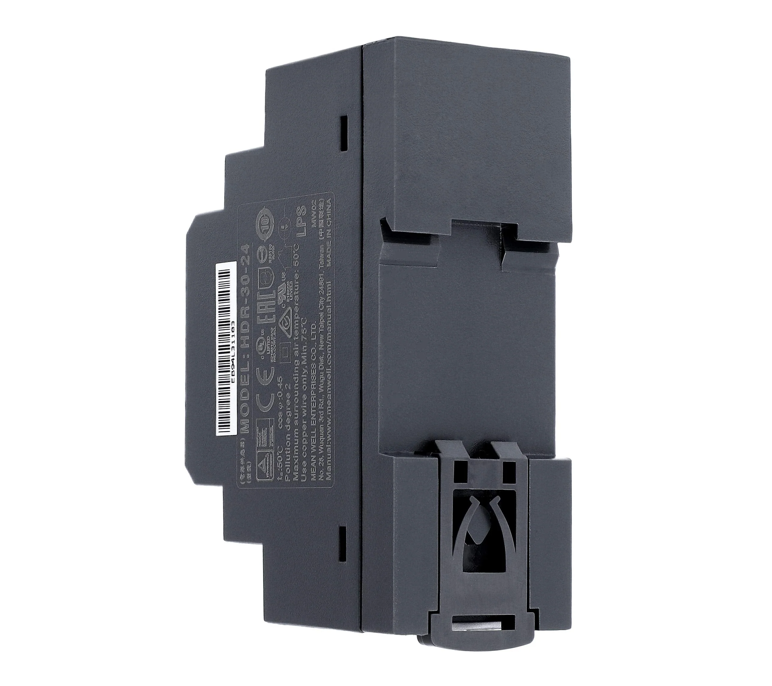 Mean Well HDR-30-24 DIN Rail Power Supply DIN-Rail 24 VDC 1.5 A 36 Watt Single - Image 3