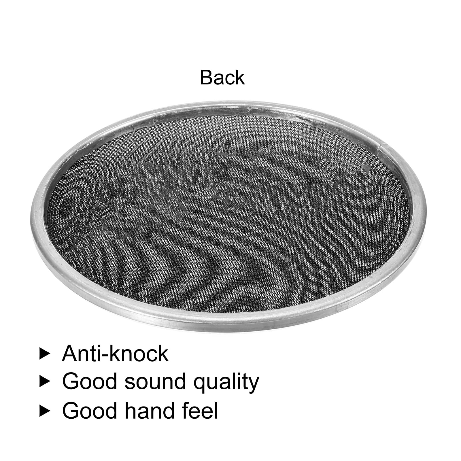 MECCANIXITY 6 Inch Mesh Drum Head Black Double Layer Mesh Shape Silent Mute Drum Skin Drum Practice Percussion Instrument Accessories - Image 4