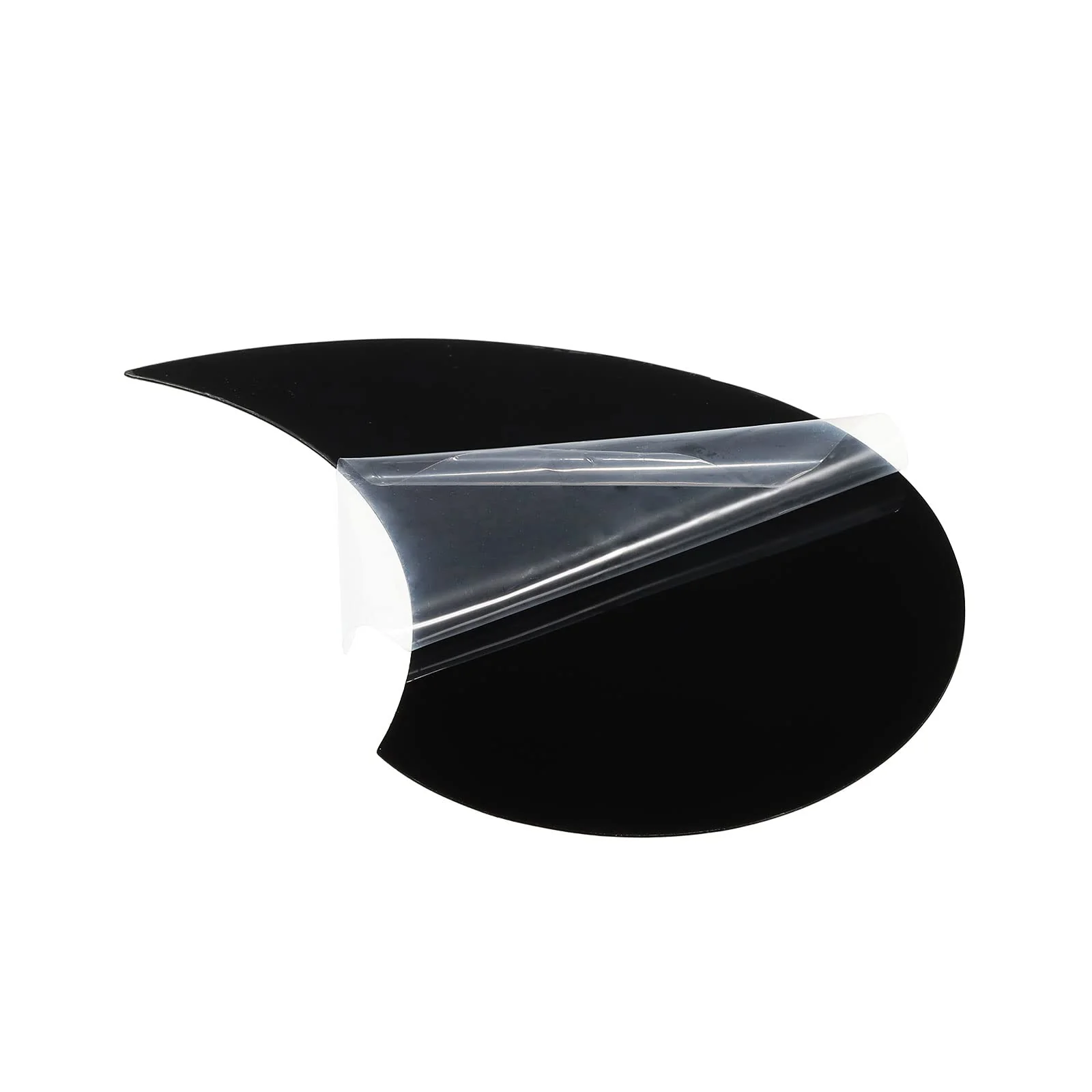MECCANIXITY Acoustic Guitar Pickguard Fit 36 Inch Self Adhesive Right Handed Acoustic-Electric Guitar Parts Water Drop Shape Black - Image 4