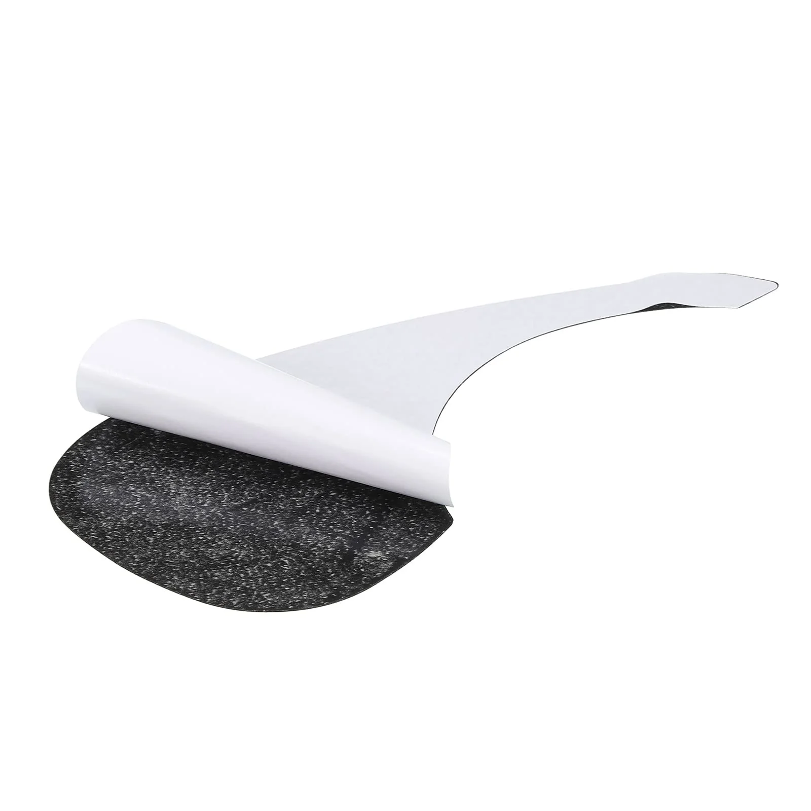MECCANIXITY Acoustic Guitar Pickguard Fit 41 Inch Self Adhesive Right Handed Acoustic-Electric Guitar Parts Long Water Drop Shape Black - Image 3
