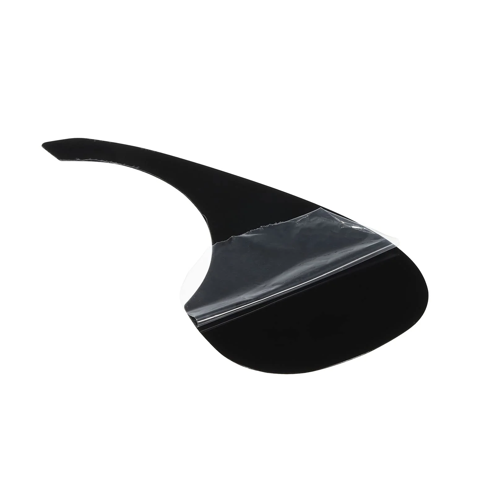 MECCANIXITY Acoustic Guitar Pickguard Fit 41 Inch Self Adhesive Right Handed Acoustic-Electric Guitar Parts Long Water Drop Shape Black - Image 4