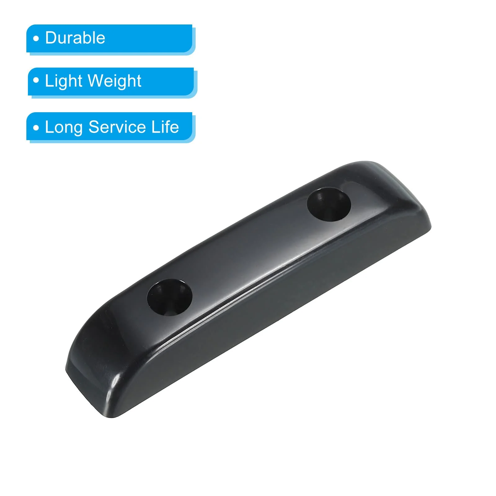 MECCANIXITY Plastic Bass Thumb Rest Finger Rest Black for Precision Bass Jazz Bass Bridge Guitar with Screws 2pcs - Image 4