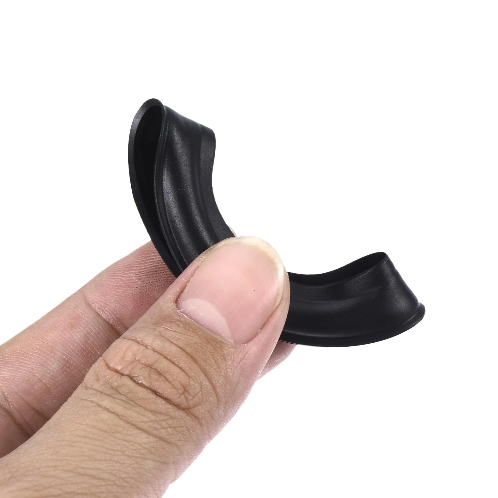 MECCANIXITY Rubber Speaker Foam Edge Surround Rings 2.25 Inch 33mm x 53mm Perforated Subwoofer Rings Replacement Parts for Speaker Repair or DIY Black 2 Pcs - Image 5