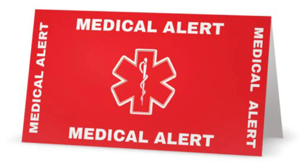 Medical Condition and Emergency Contact ID Wallet Card Folding, Medical Alert Card (10 Pack) 10 - Image 2