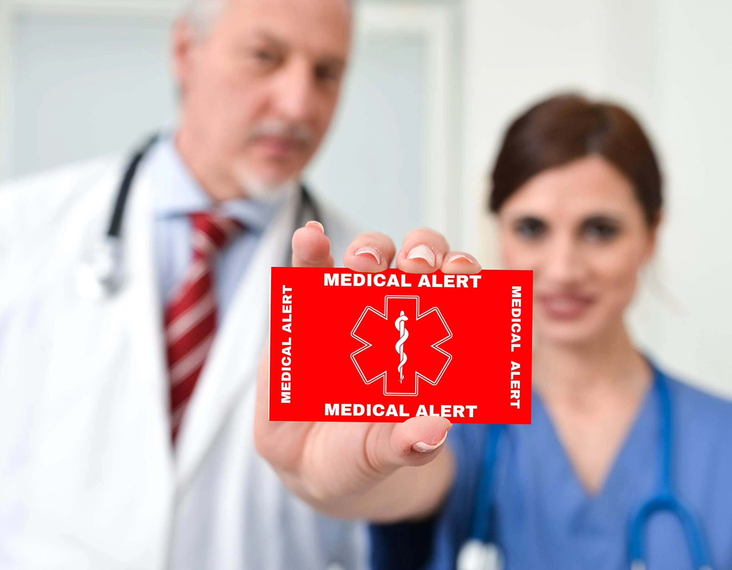Medical Condition and Emergency Contact ID Wallet Card Folding, Medical Alert Card (10 Pack) 10 - Image 4