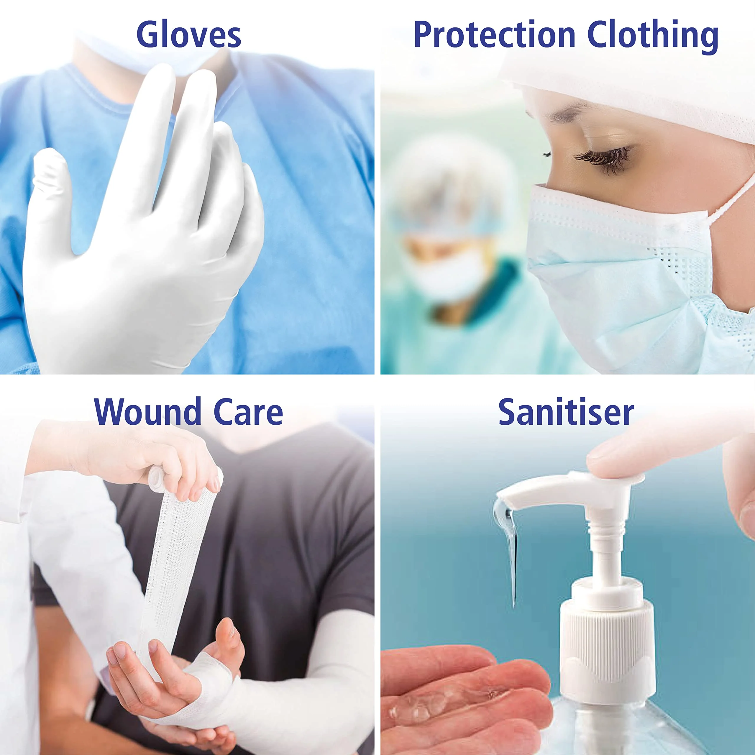 Meditrade Nitril® Disposable Gloves Black - Powder-Free, Latex-Free, Micro-roughened, Food Safe, Examination Gloves & Protective Gloves - Medium - Image 8