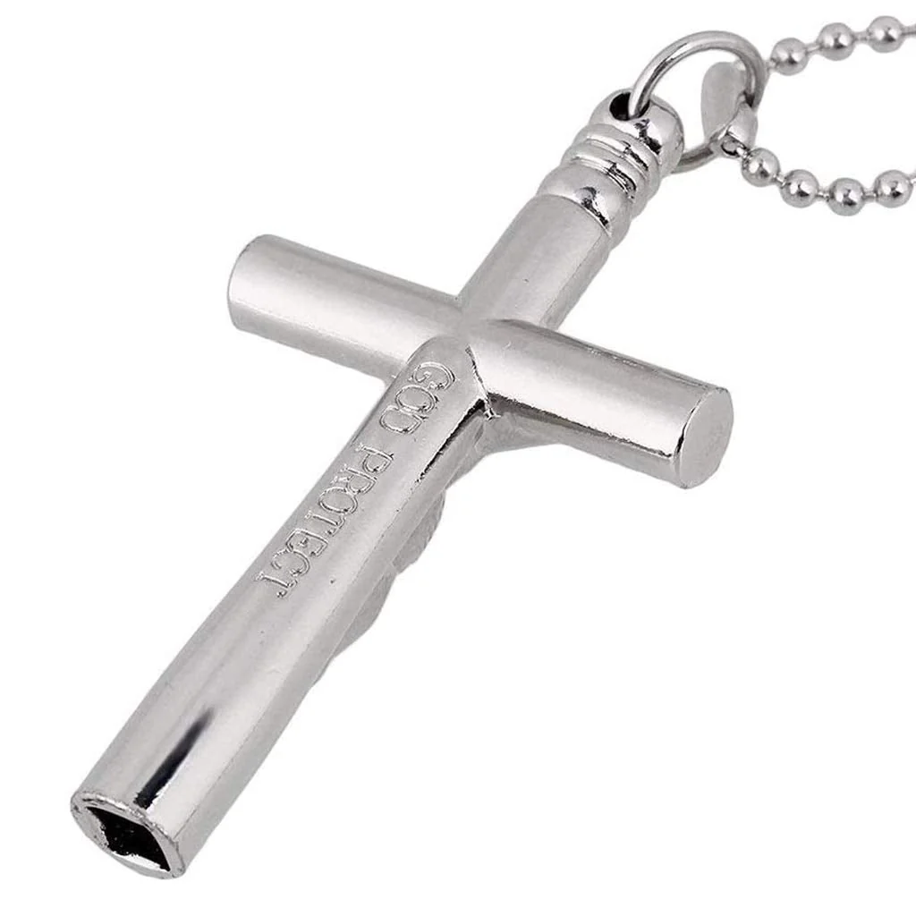 MEELYHOMEZQA for Cross 6mm Drum for Key with Chain Necklace Drum Tuning for Key Metal Tuning Wrench Percussion Instruments Part, As Show - Image 6