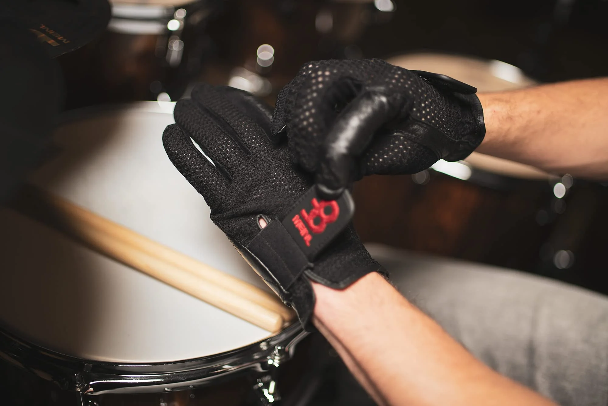 Meinl Cymbals Drummerhandschuhe Medium - Image 7
