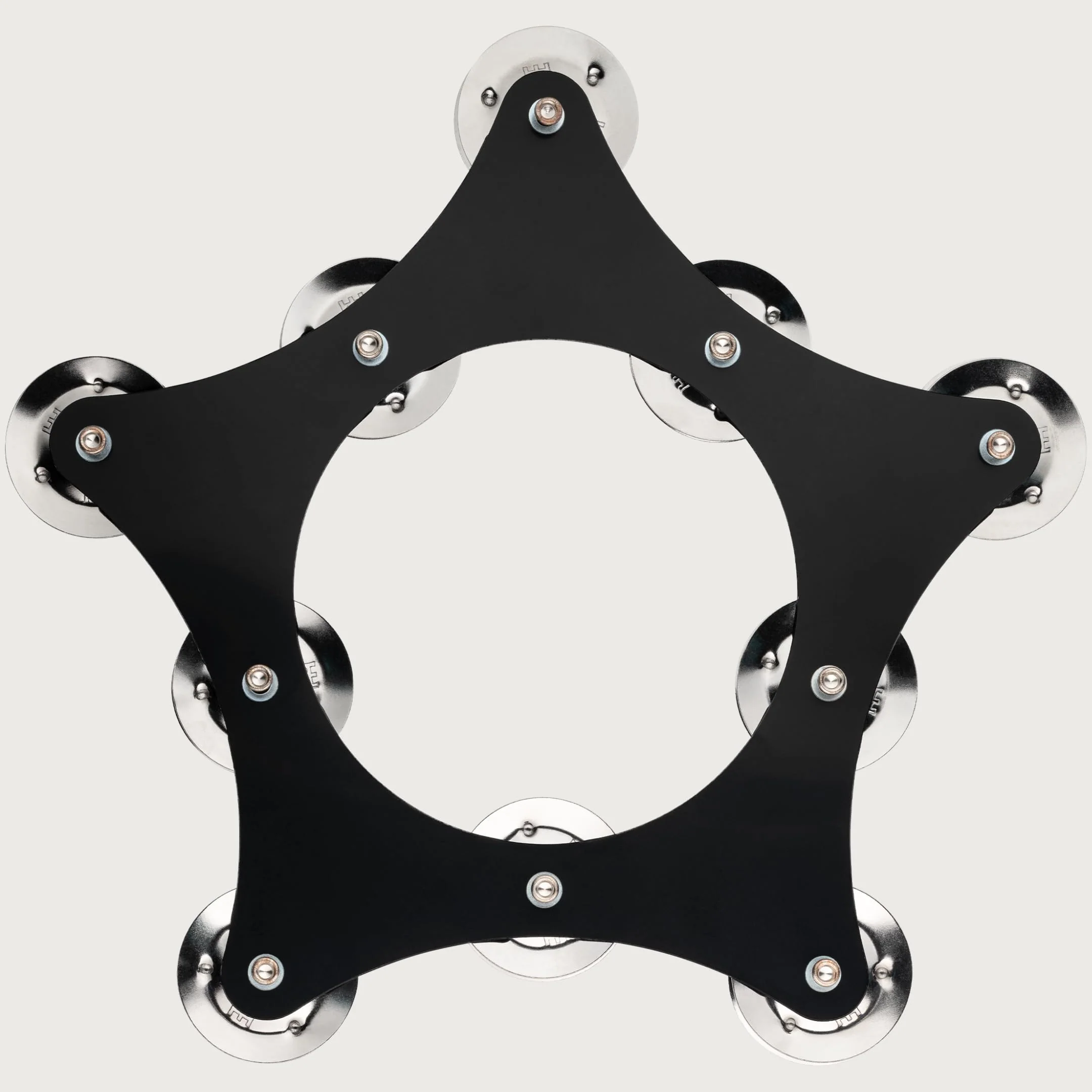 Meinl Cymbals Super Flex Hihat Tambourine Effect with 10 Pairs of Stainless Steel Jingles — NOT Made in China — Flexible Thin Frame, 2-Year Warranty (SFHHT) - Image 6