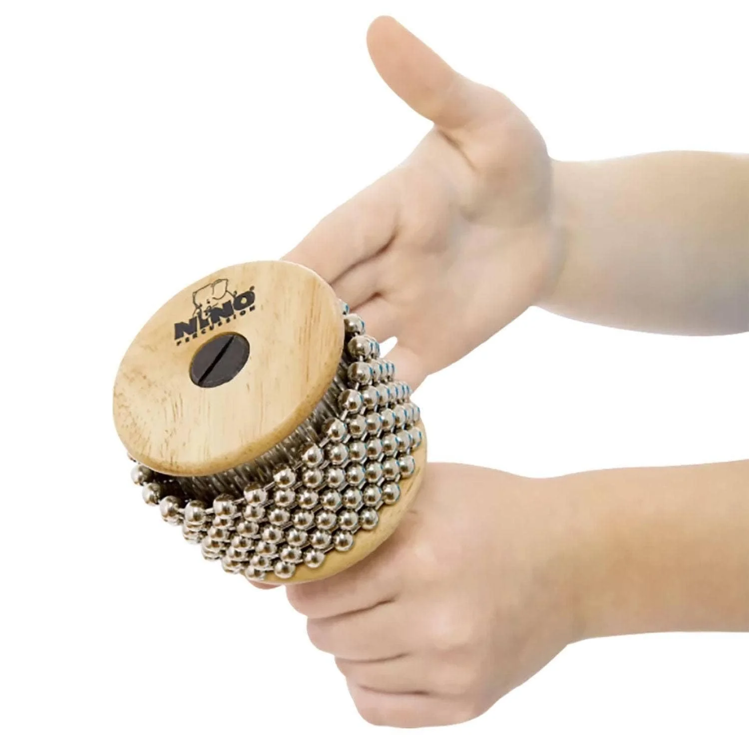 Meinl NINO Wood Cabasa Medium Natural - Image 3
