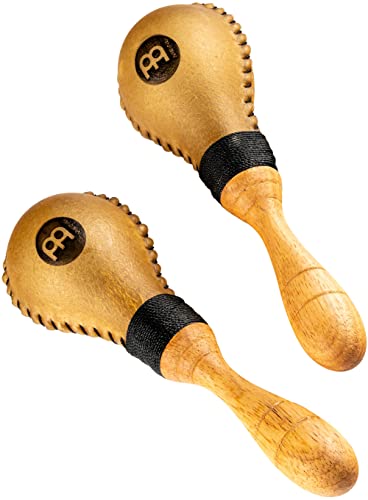 Meinl Percussion MSM2 Natural Rawhide Maracas Miniature - Image 2