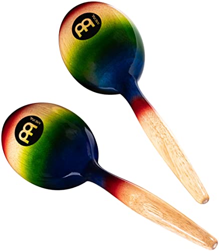 Meinl Percussion MWM1MC Traditional Wood Oval Maracas - Image 2