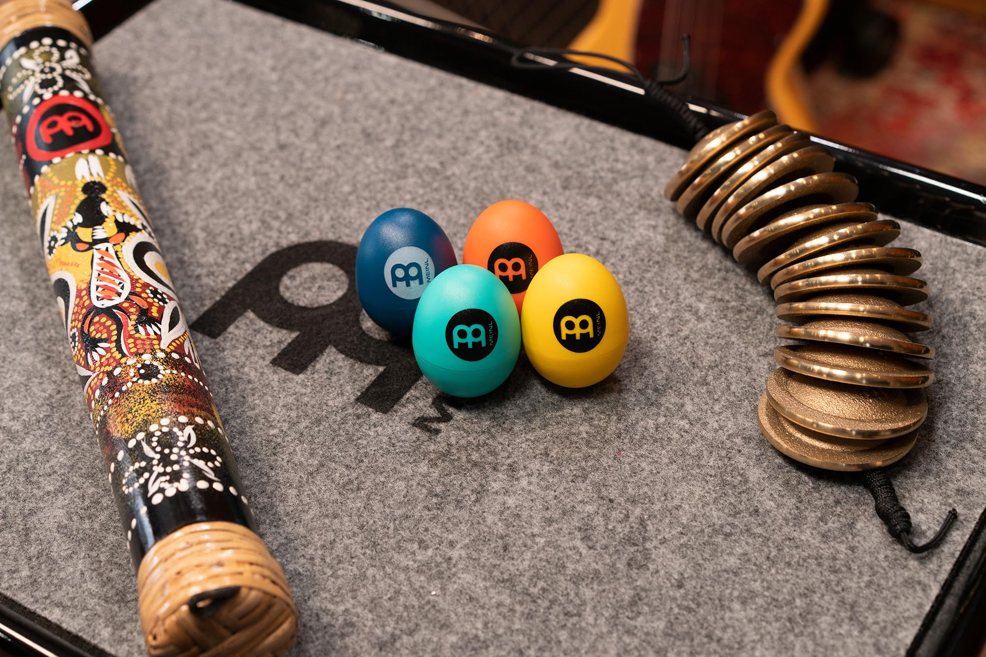 Meinl Percussion Set Egg Shakers 4-Piece Pack for All Music with Different Volume — NOT MADE in CHINA — Durable All-weather, 2-YEAR WARRANTY (ES Seafoam, Navy Blue, Orange, Yellow - Image 6