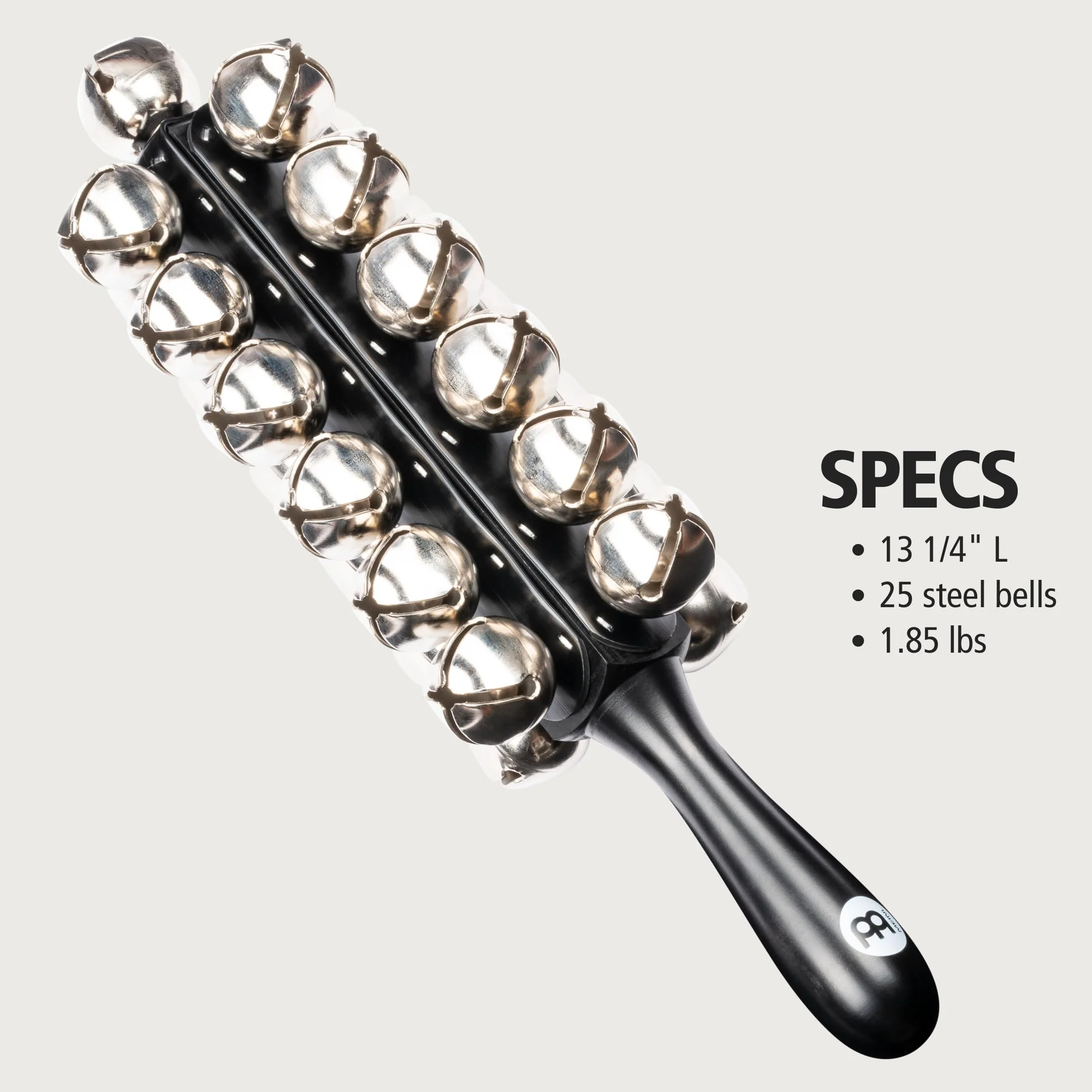 Meinl Percussion SLB25 Hand Sleigh Bells 25 Bells - Image 5