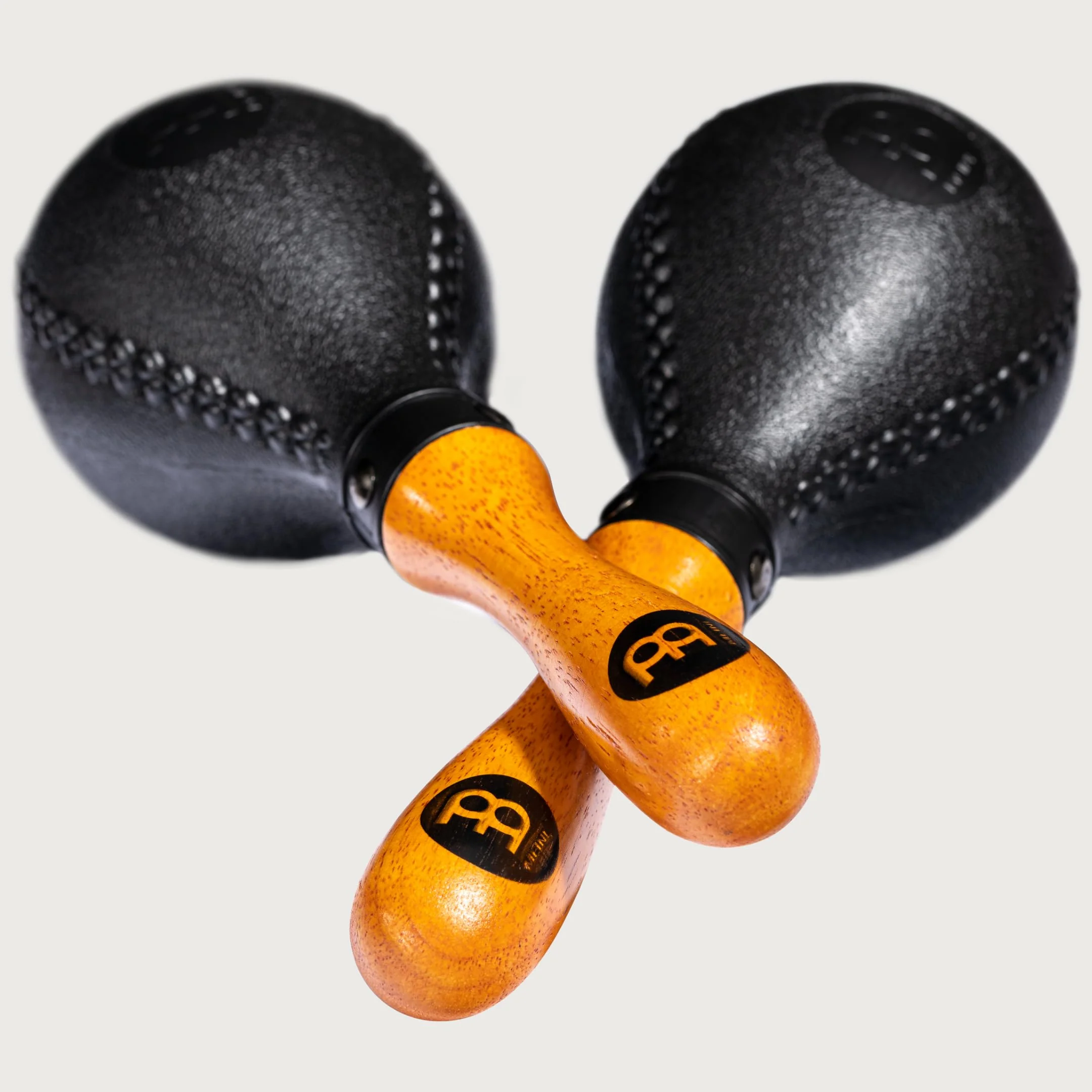Meinl Percussion, Standard Size with ABS Plastic Wooden Concert Maracas Hand Shaker Rattles with All-weather Synthetic Shells — NOT MADE IN CHINA — Solid Wood Handles, 2-YEAR WARRANTY (PM2BK) - Image 7