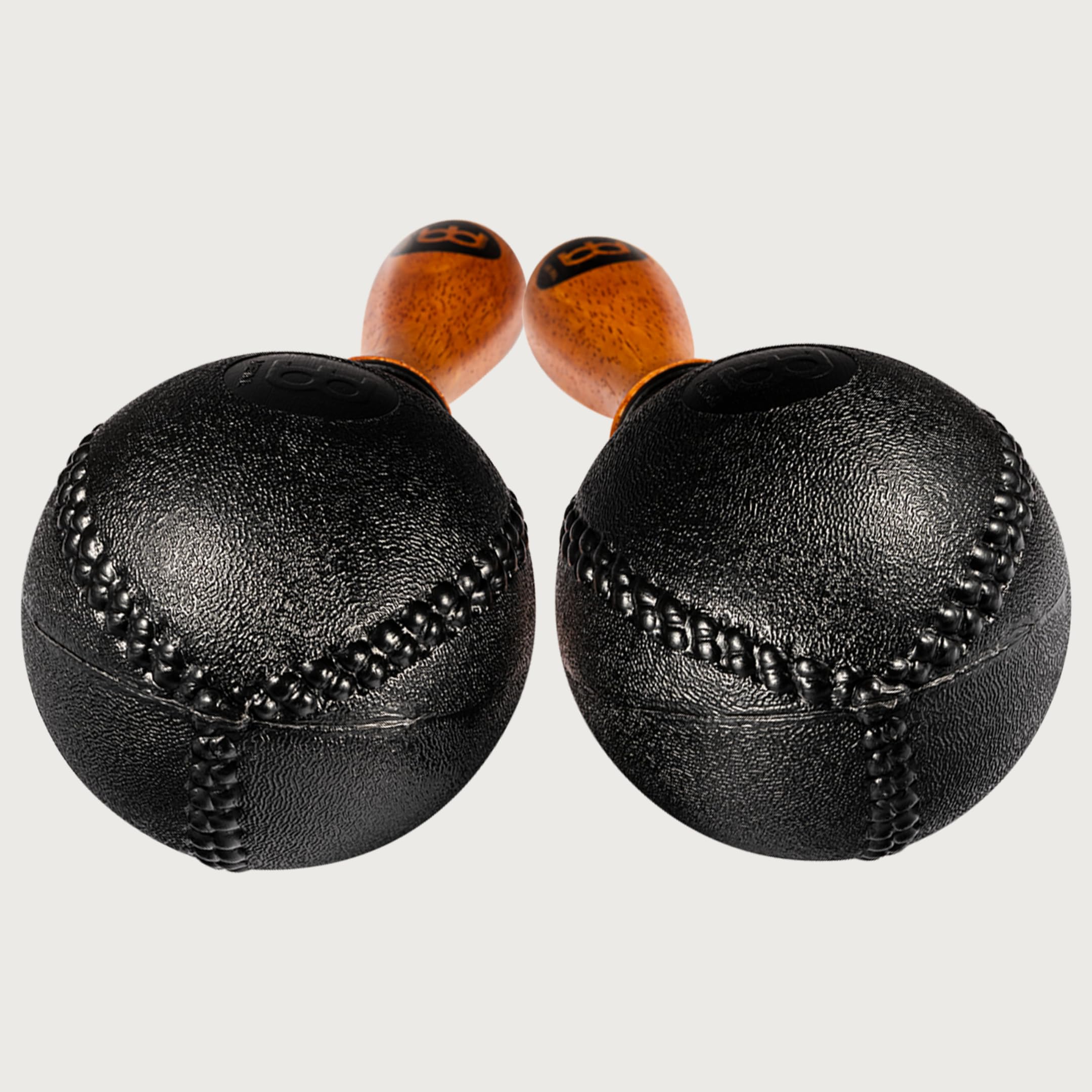 Meinl Percussion, Standard Size with ABS Plastic Wooden Concert Maracas Hand Shaker Rattles with All-weather Synthetic Shells — NOT MADE IN CHINA — Solid Wood Handles, 2-YEAR WARRANTY (PM2BK) - Image 8