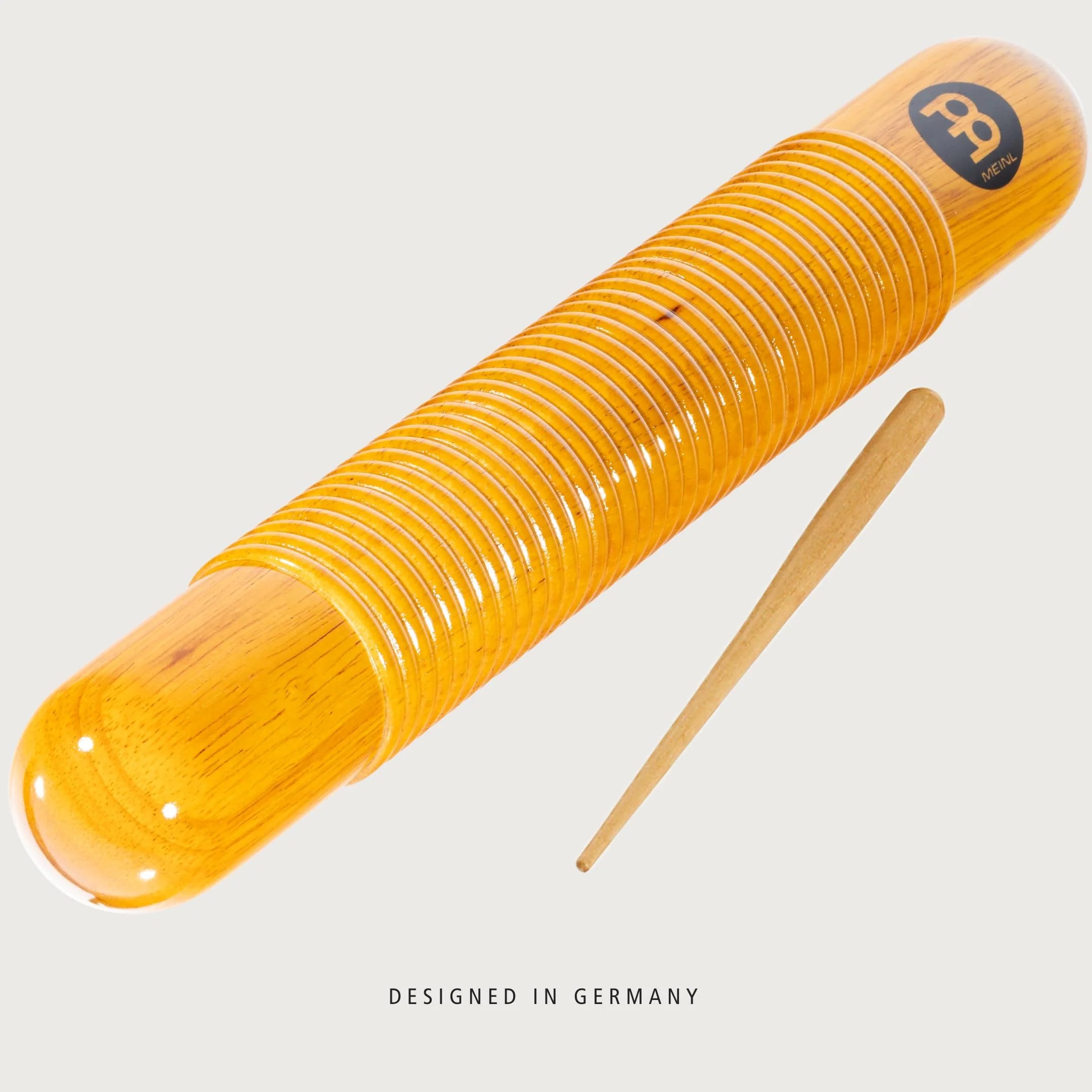 Meinl Percussion Wood Guiro with Scraper and Grip Holes — NOT Made in China — for Latin American Music, 2-Year Warranty (GU1AM) - Image 7