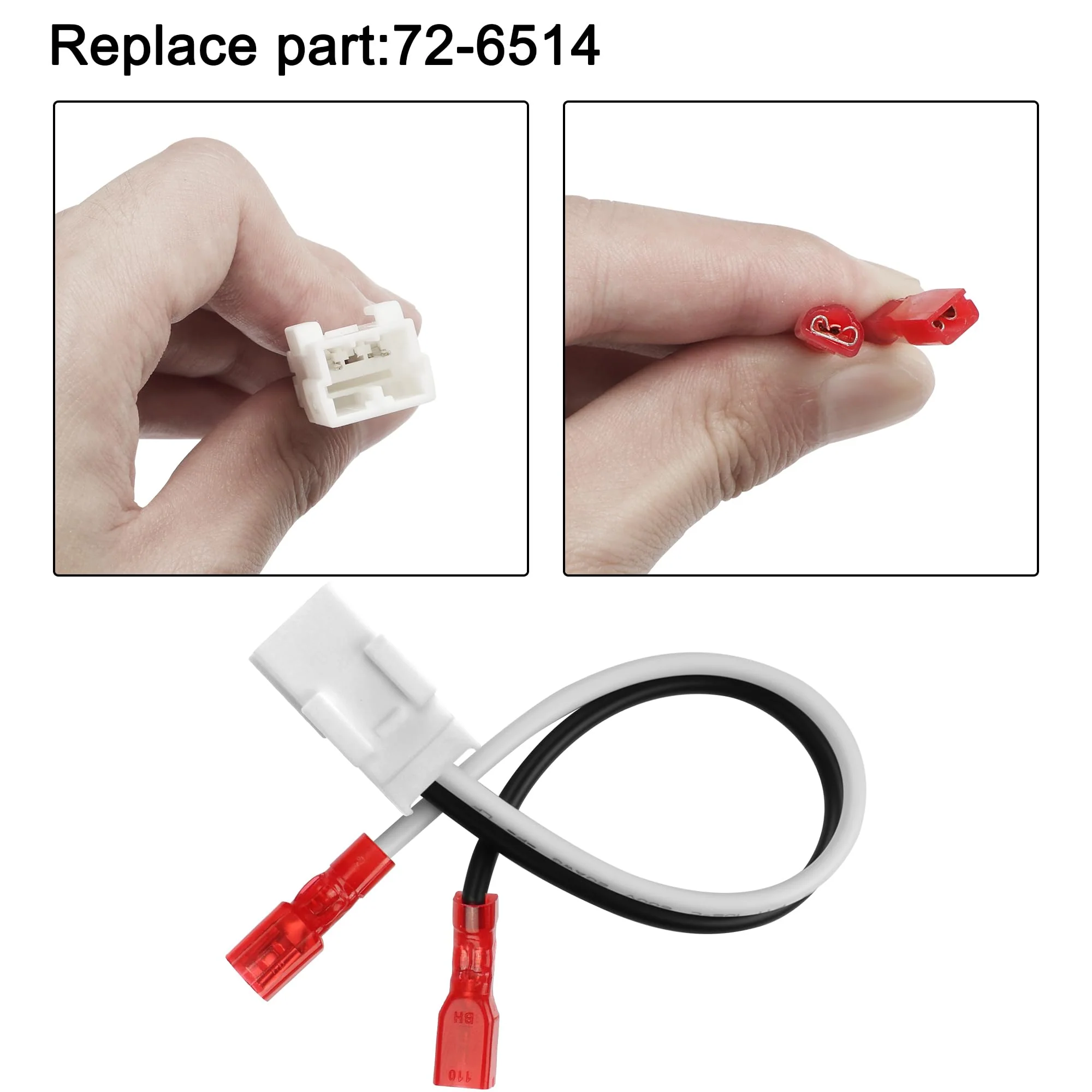MEIRIYFA 72-6514 Speaker Wiring Harness Connector,72-6514 - Door Speaker Replacement Speaker Wire Harness for Jeep Dodge Chrysler Models Front Rear Door Speaker Wiring Harness Adapter-4 PCS - Image 3