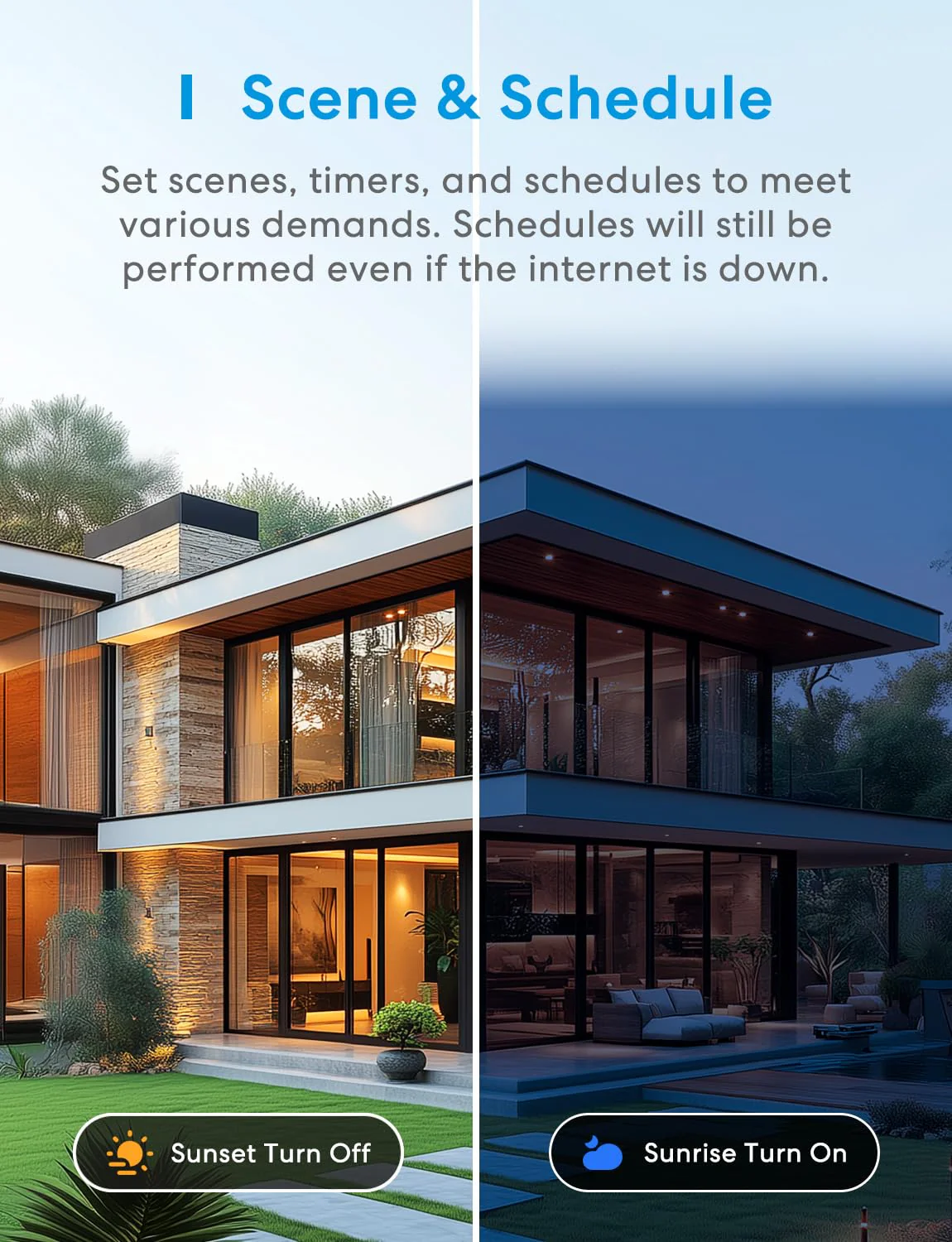 Meross Matte WiFi Socket Outdoor with Current Measurement, Smart Socket Electricity Meter for Balcony Power Station Outdoor Socket Waterproof IP44, Works with HomeKit, Alexa and Google, 16 A, 1.5 m Matte outdoor socket - Image 5