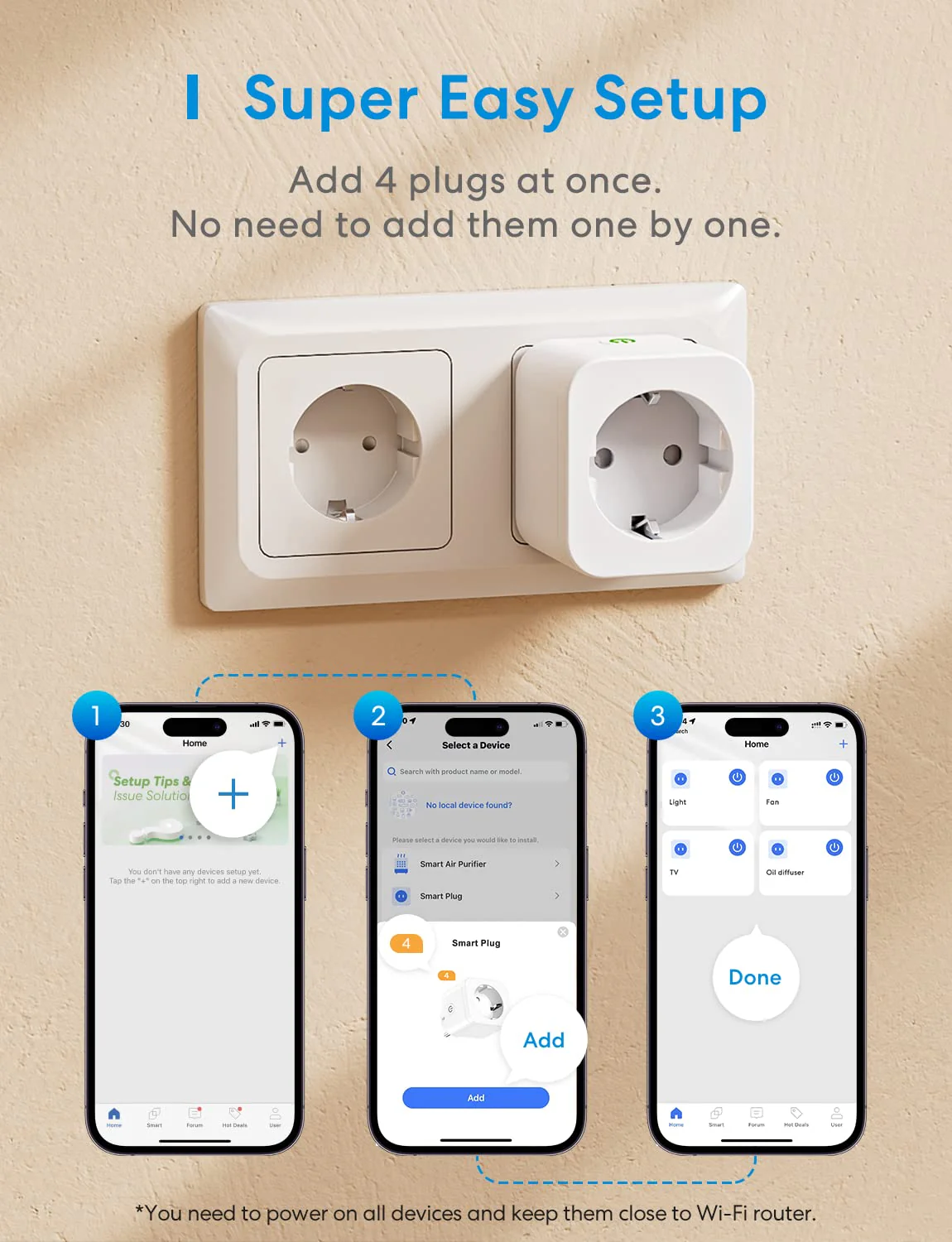 Meross Smart Socket with Current Measurement 16 A, Bluetooth WLAN Socket with Timer, Voice and Remote Control, Electricity Meter for Balcony Power Plant, Works with Alexa, Google Home, Pack of 2 WiFi socket with current measurement 2St. - Image 7