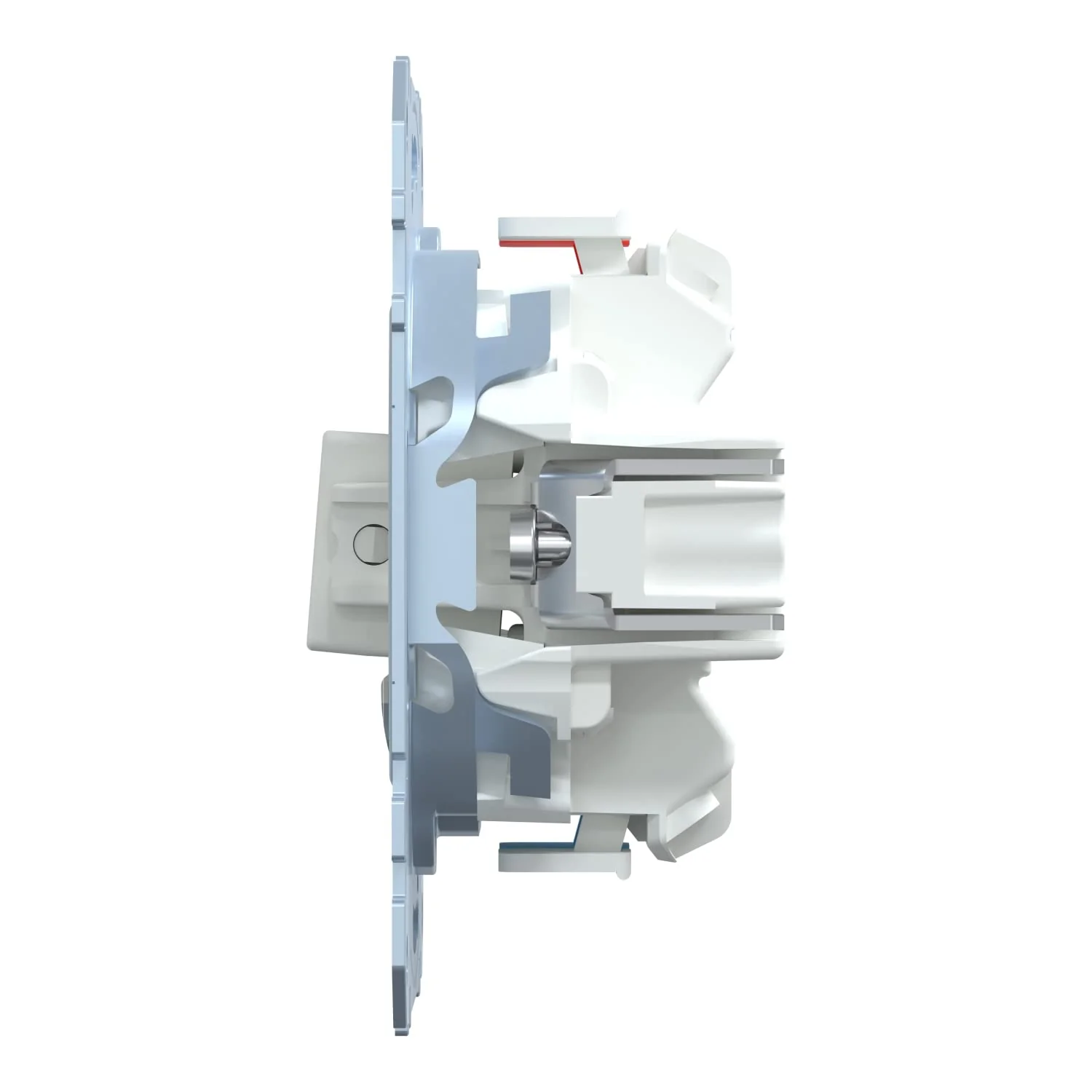 Merten MEG3106-0000 Two-way switch insert 1 pole with indicator light 10 AX, 250 V AC plug-in terminals Single - Image 10