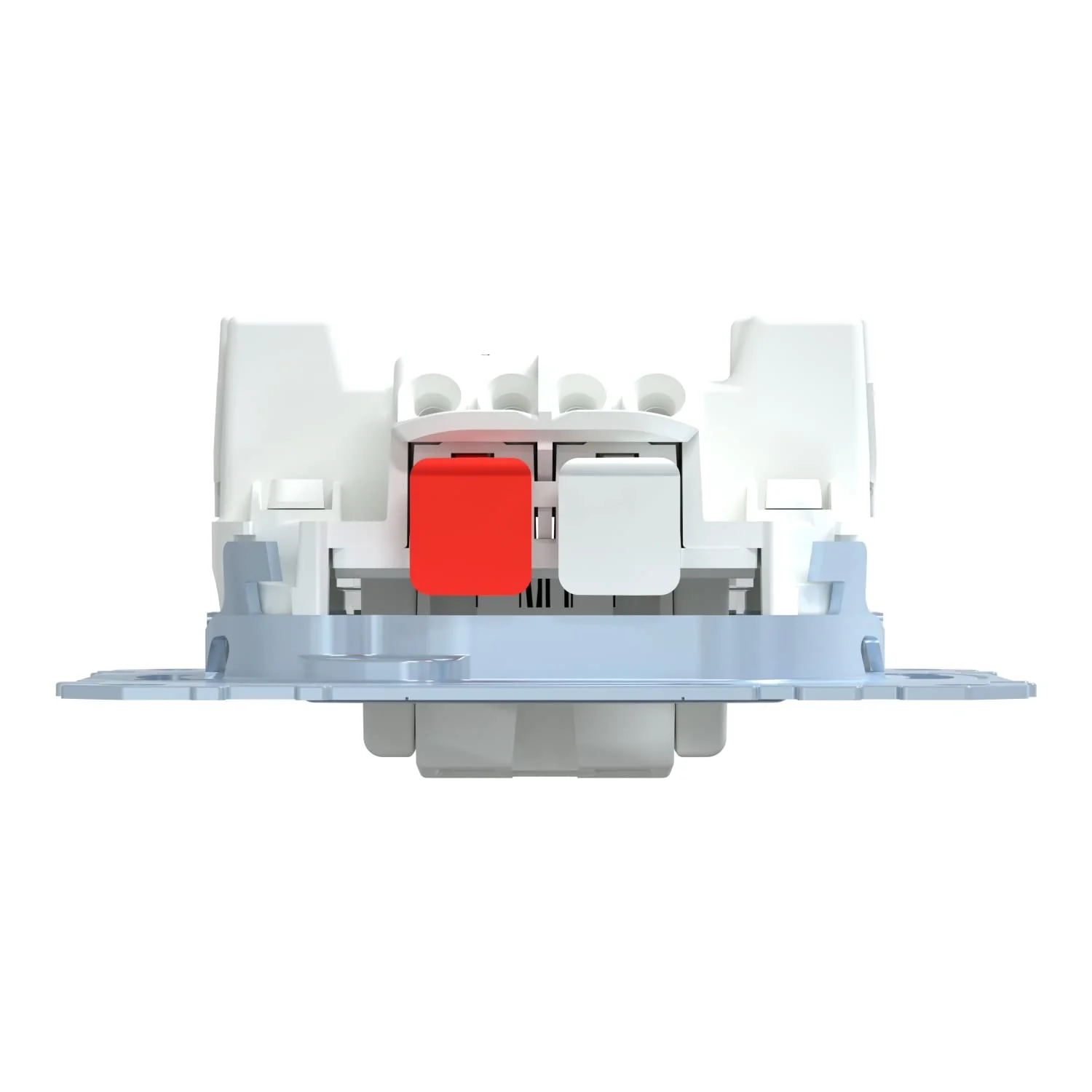 Merten MEG3106-0000 Two-way switch insert 1 pole with indicator light 10 AX, 250 V AC plug-in terminals Single - Image 11