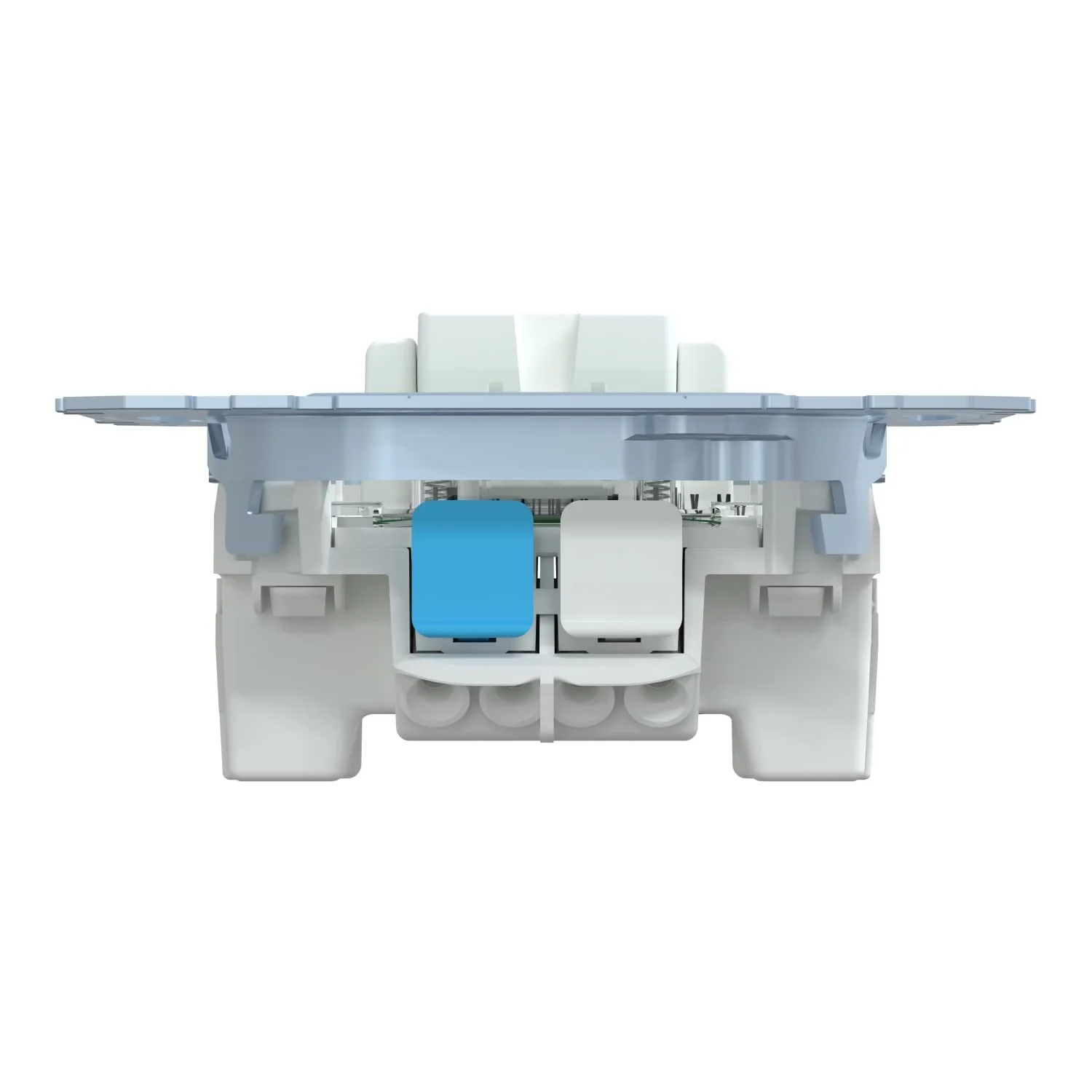 Merten MEG3106-0000 Two-way switch insert 1 pole with indicator light 10 AX, 250 V AC plug-in terminals Single - Image 8