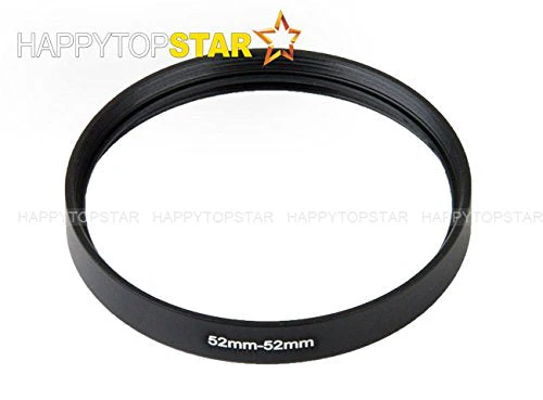 Metal 52-52 mm 52mm 52 mm Female to Female Coupling Ring Adapter for Lens Filter - Image 2