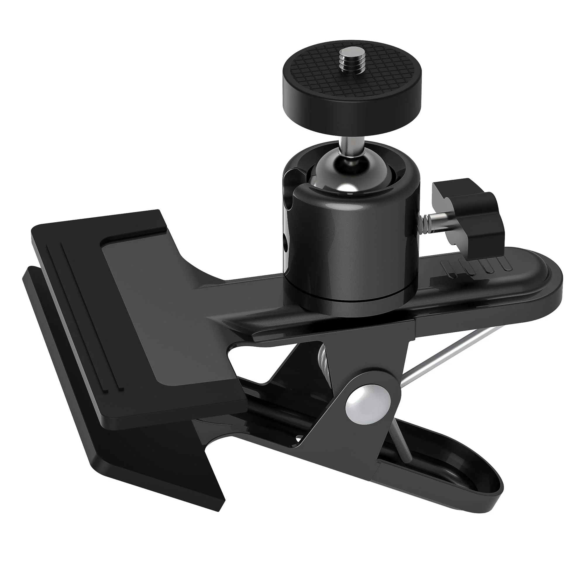 Metal holder Clip Clamp Mount 360 Degree Rotation 1/4 inch Screw for iPhone 16 15 14 13 12 series Samsung Oneplus Xiaomi Cell Phones and Arlo/Blink/Eufycam/Wyze/Nest/reolink/Tapo camera series for Phone - Image 3