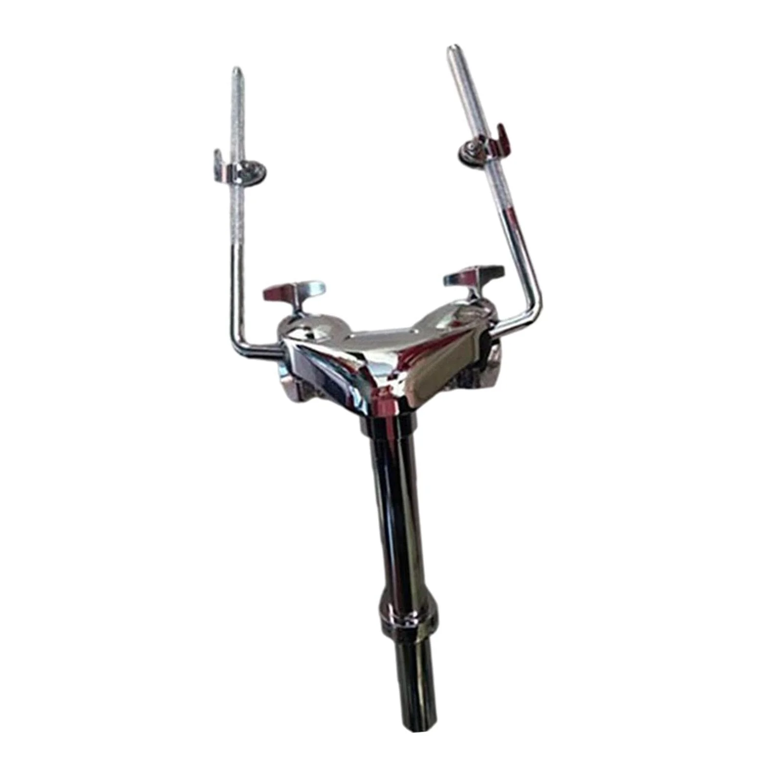 Metal Tom Drum Holder Mount Stable Sturdy for Tom Drum Instrument DIY Replaces Parts, Double Tom Holder - Image 6