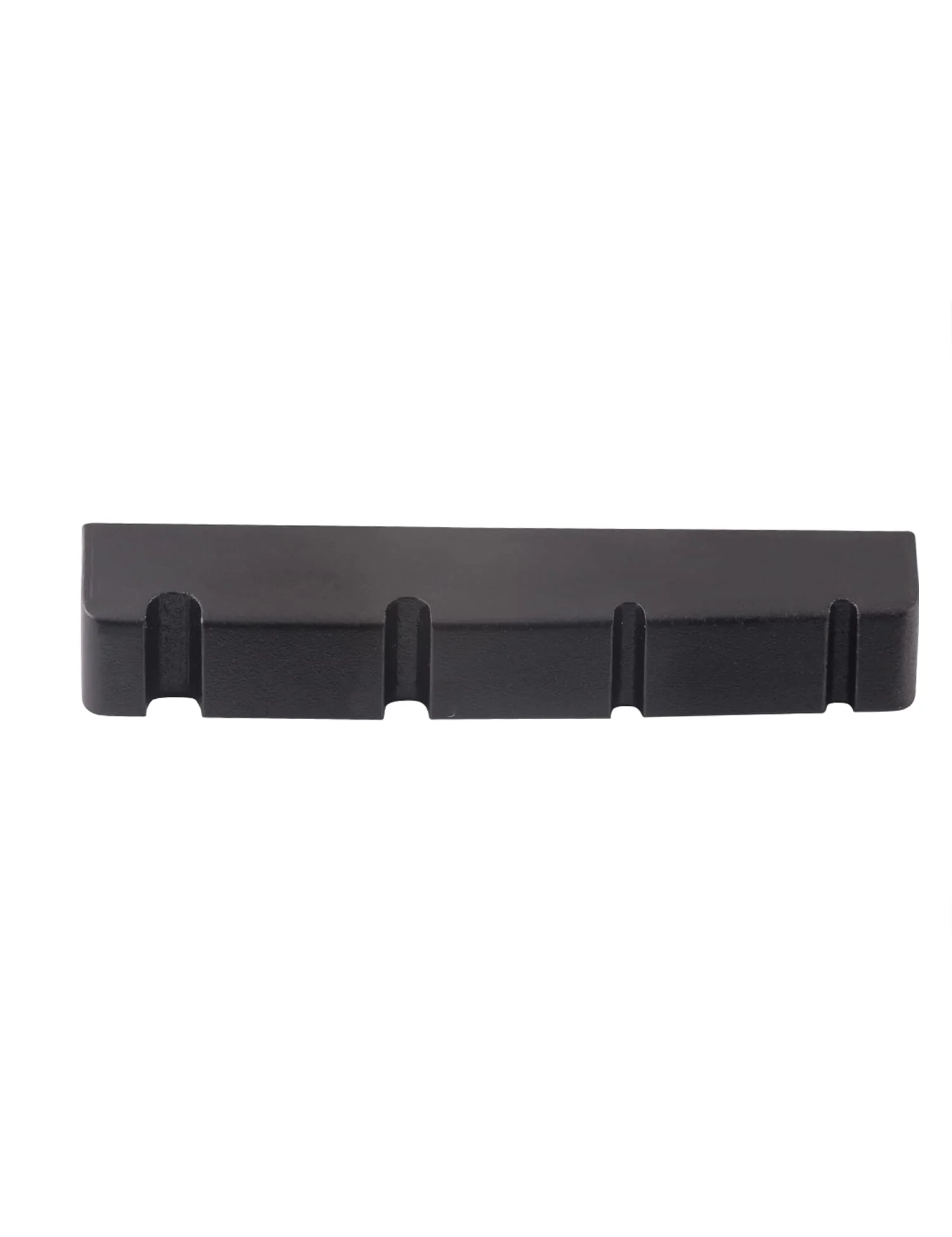Metallor 4 String Graphite Bass Guitar Nut Pre-Slotted Top Nut Compatible with PB Bass Black 43 x 9 x 6mm Set of 2pcs. - Image 6