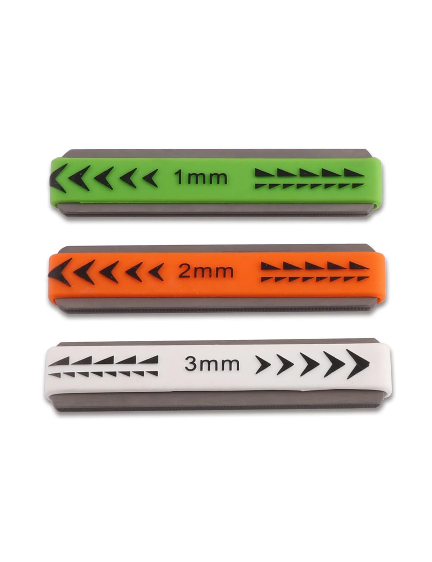 Metallor Guitar Fret Crowning Files Dual Sized Compact Fret Dressing File for Standard Guitar Frets with Coarse and Fine Cutting Edges Rubber Grip Guitar Luthiers Tools Repair Tools. (2mm-Medium) 2mm-Medium - Image 8