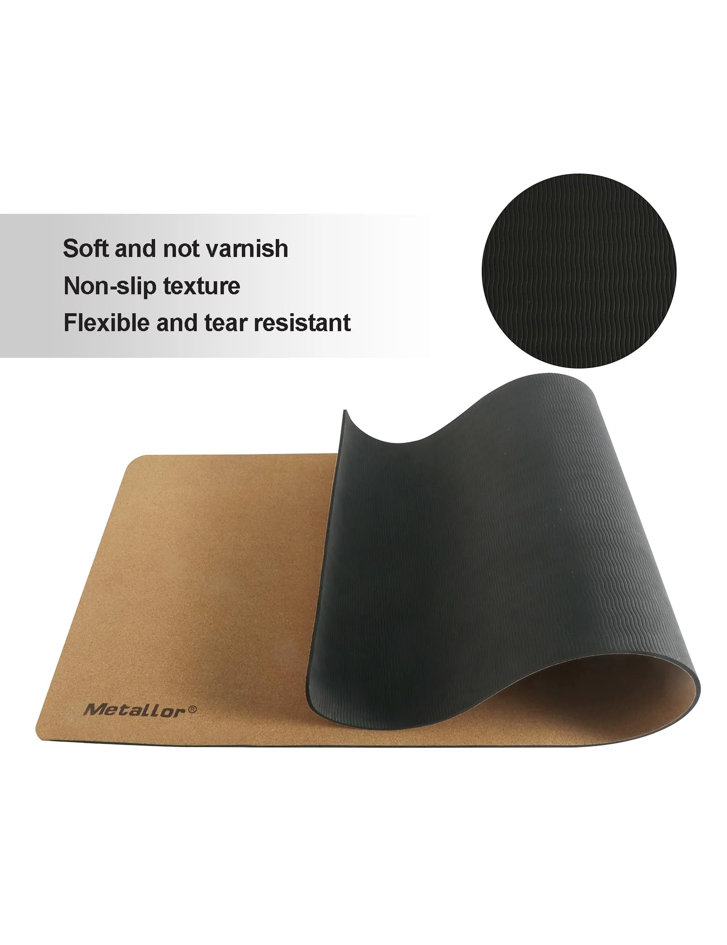 Metallor Guitar Work Mat String Instruments Mat Pad Luthier Workstation Anti-Slip Clean Maintenance Bench Pad for Electric Guitar, Acoustic Guitar, Bass, Banjo, Ukulele, Violin, Mandolin etc. - Image 6