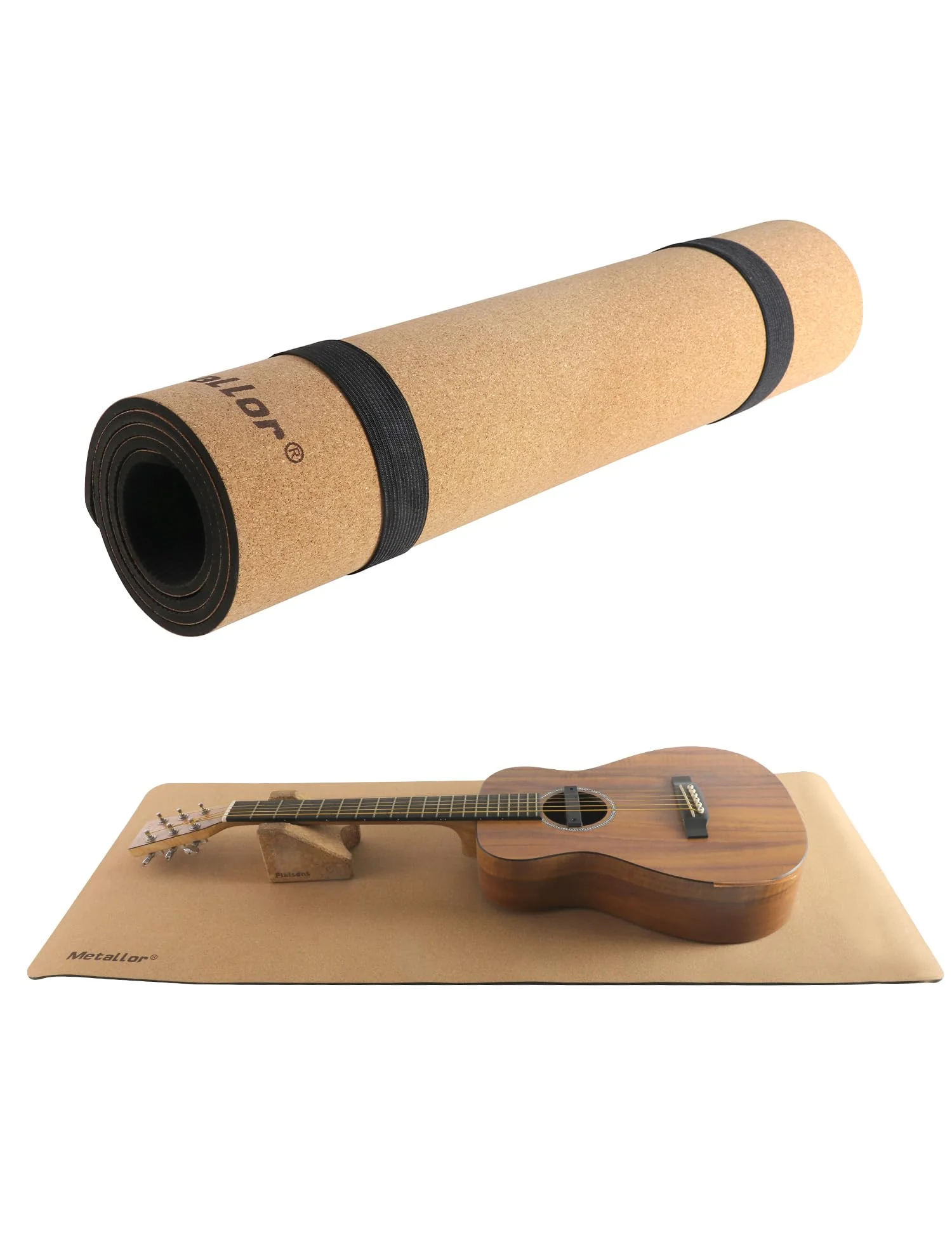 Metallor Guitar Work Mat String Instruments Mat Pad Luthier Workstation Anti-Slip Clean Maintenance Bench Pad for Electric Guitar, Acoustic Guitar, Bass, Banjo, Ukulele, Violin, Mandolin etc. - Image 8