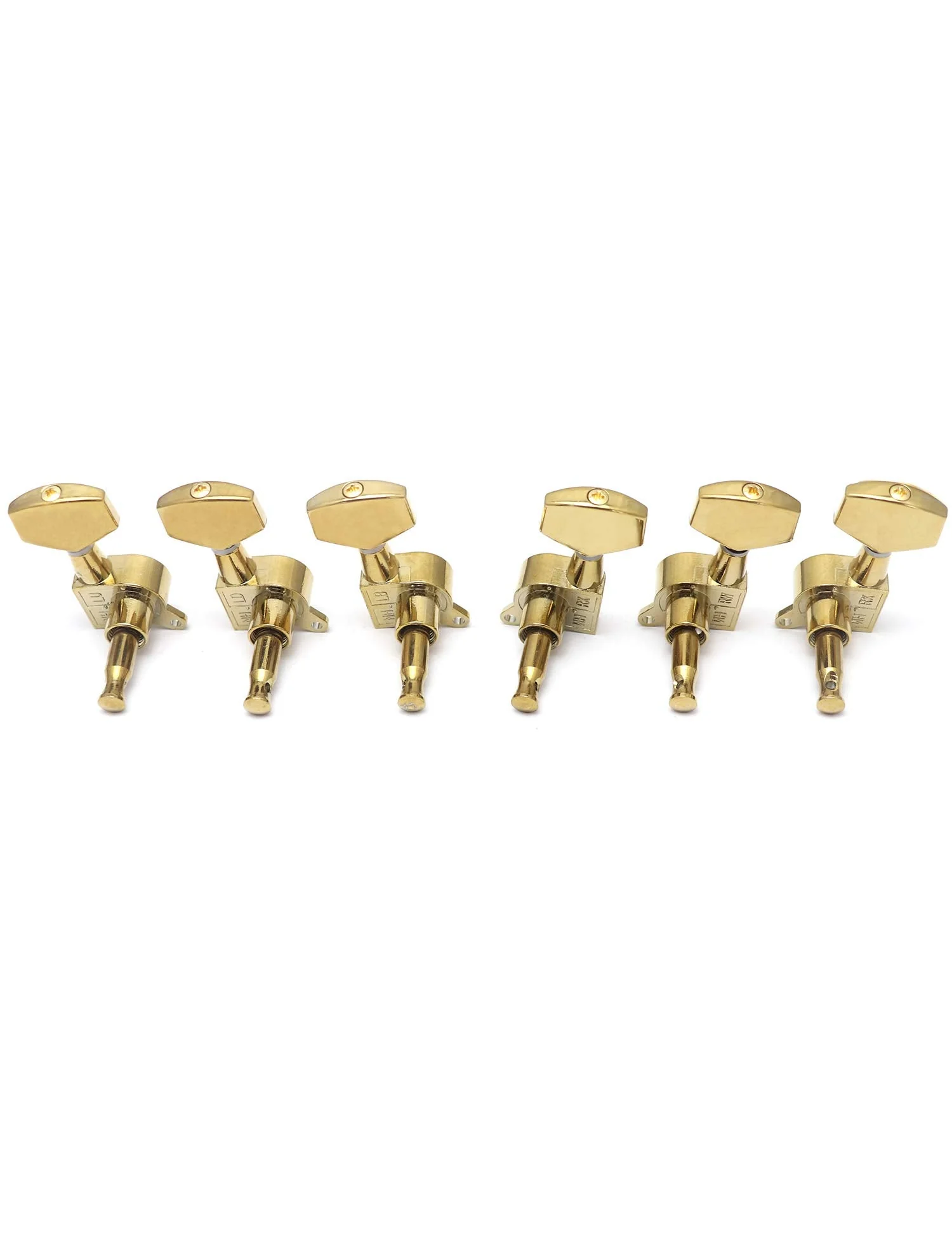 Metallor Sealed String Tuning Pegs Keys Machines Heads Tuners 3L 3R Electric Guitar Acoustic Guitar Parts Replacement Gold. - Image 8