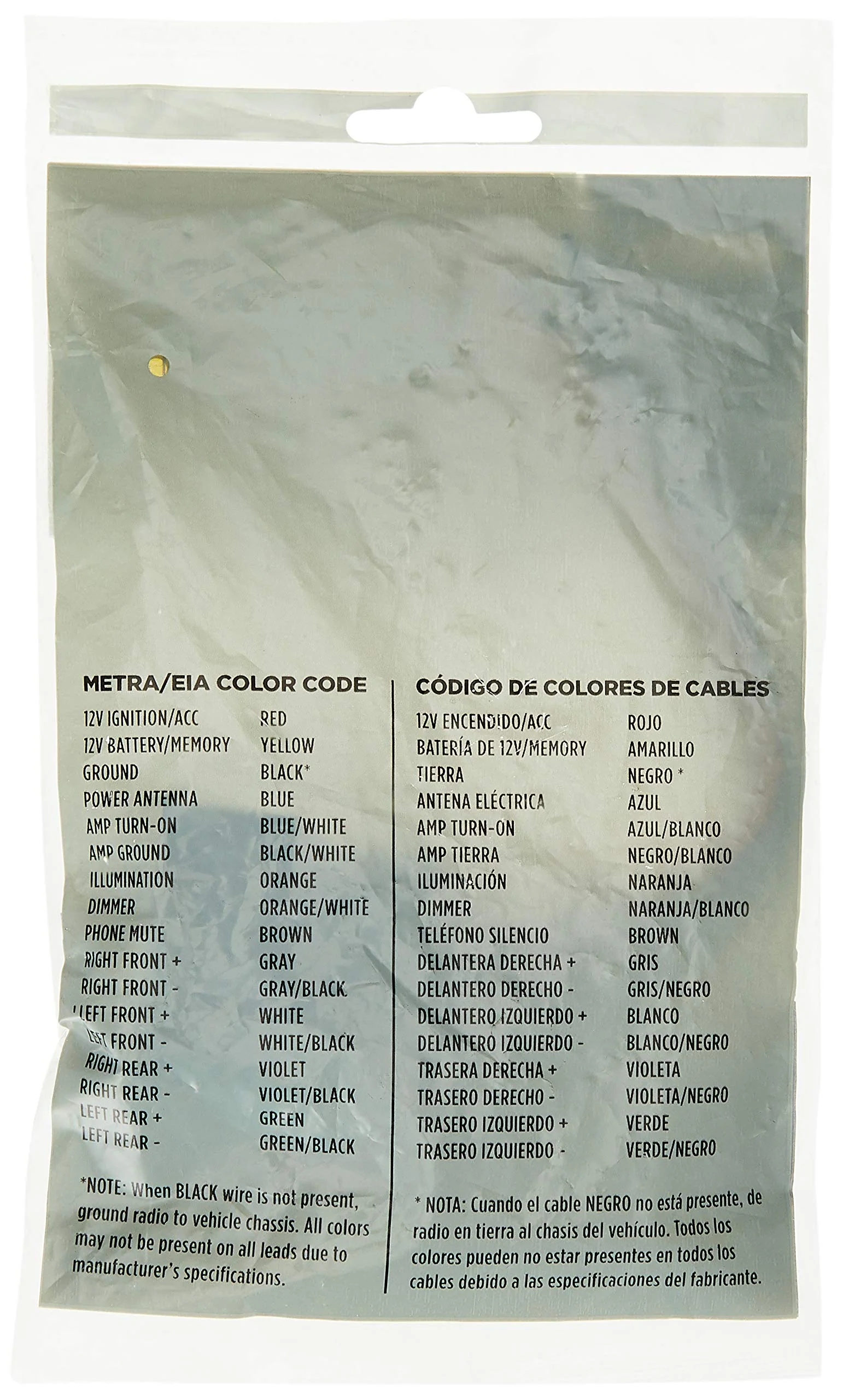 Metra 70-1729 Radio Wiring Harness for Honda 2008-Up, Grat/Multi Color Standard Packaging - Image 3