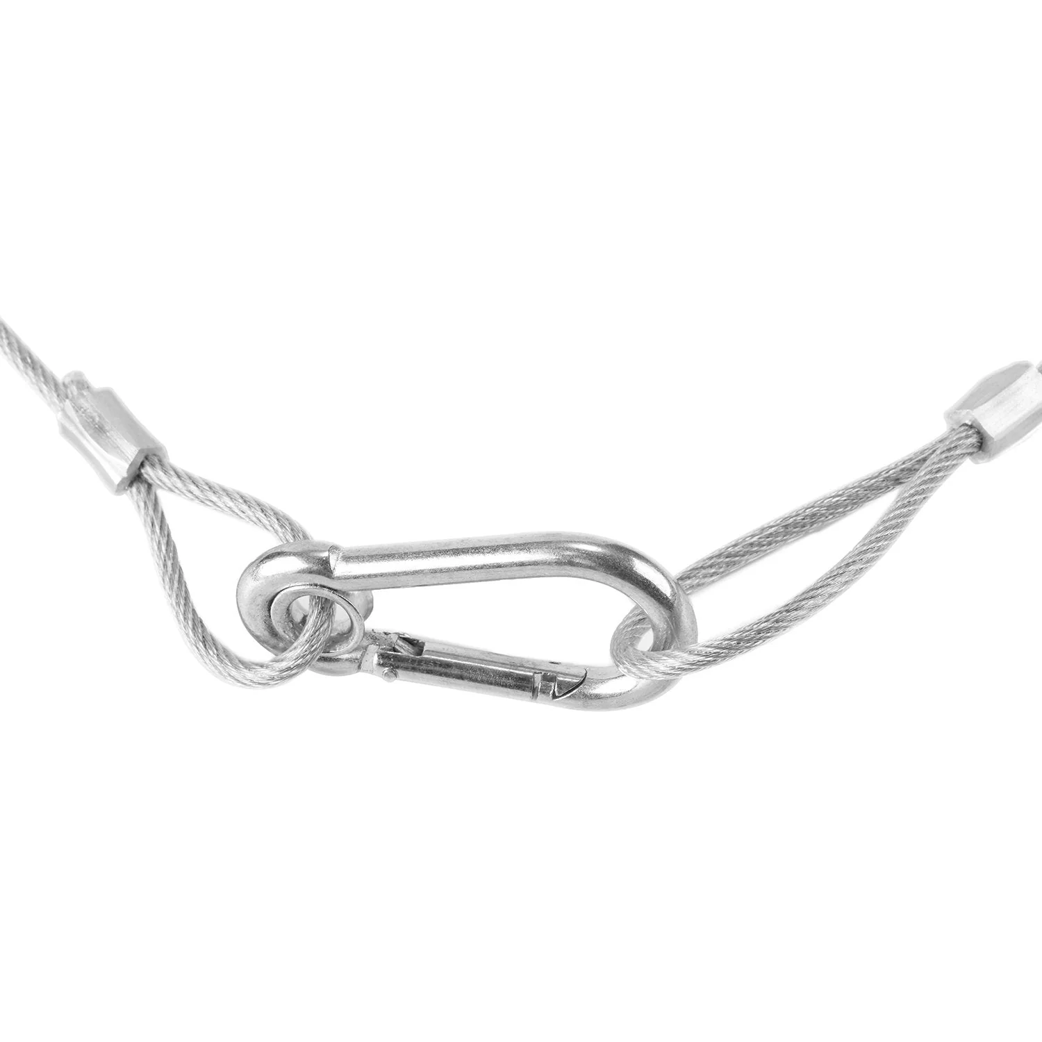 MFL. Stage Lights Safety Cables 110 lb Load Duty 31.5'' Stainless Steel Security Rope for Party Lights DJ Light Stage Lighting, Pack of 10 31.5'' Long, Pack of 10 - Image 2