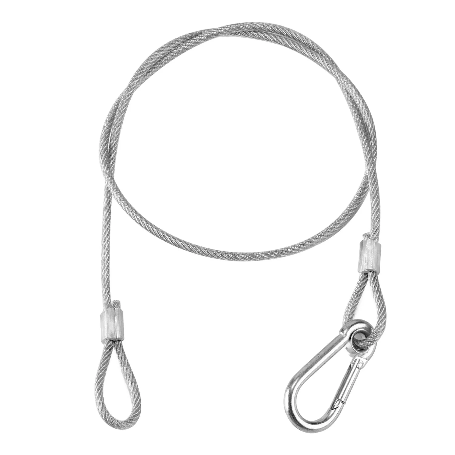 MFL. Stage Lights Safety Cables 110 lb Load Duty 31.5'' Stainless Steel Security Rope for Party Lights DJ Light Stage Lighting, Pack of 10 31.5'' Long, Pack of 10 - Image 6