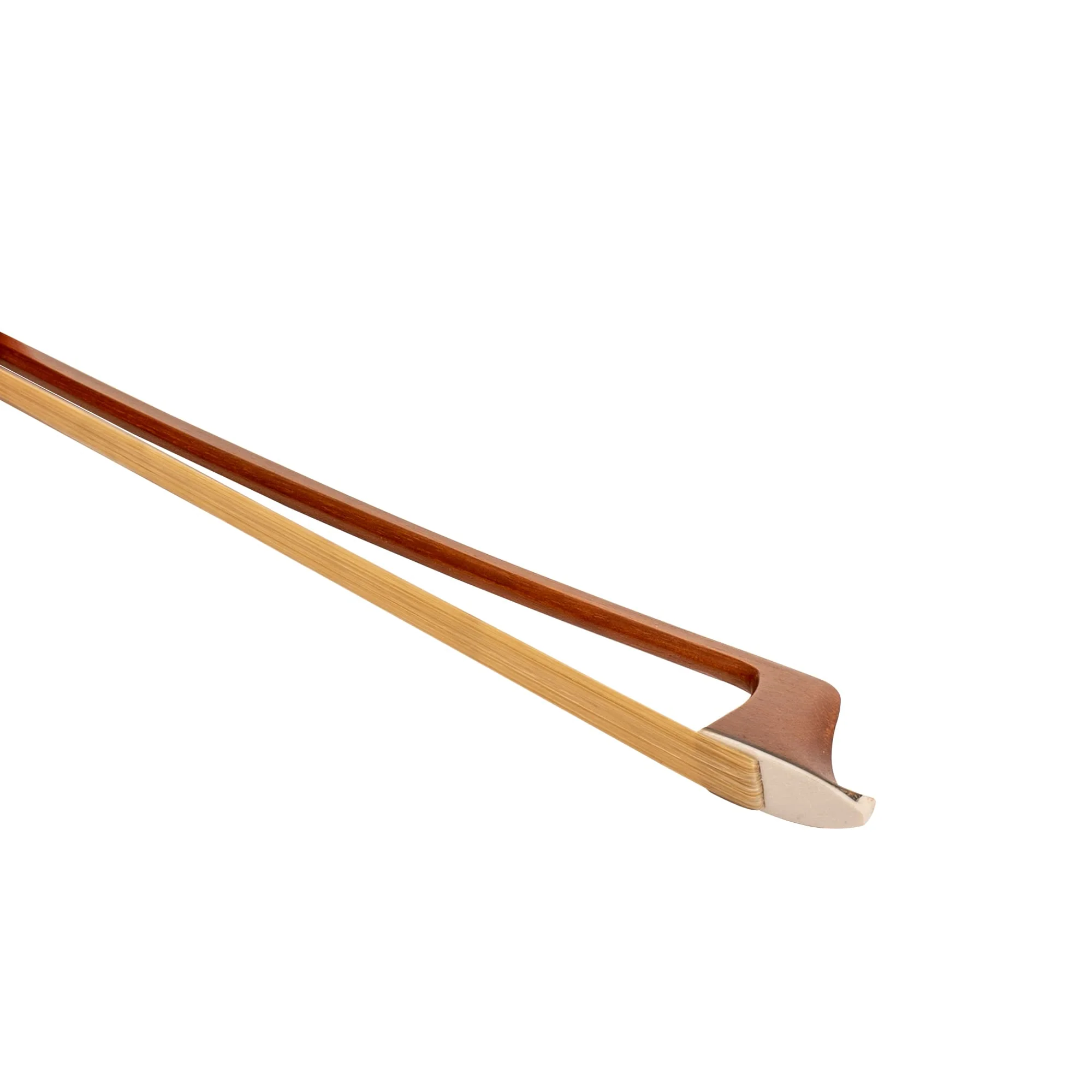 MI&VI CB-530 Classic Cello Bow (Size 3/4) with Bow Soft Bag and Rosin for Bow Hairs Included - Ebony Frog - Well Balanced - Light Weight - Real Mongolian Horse Hair (Cello 3/4) - MIVI Music Cello 3/4 - Image 5