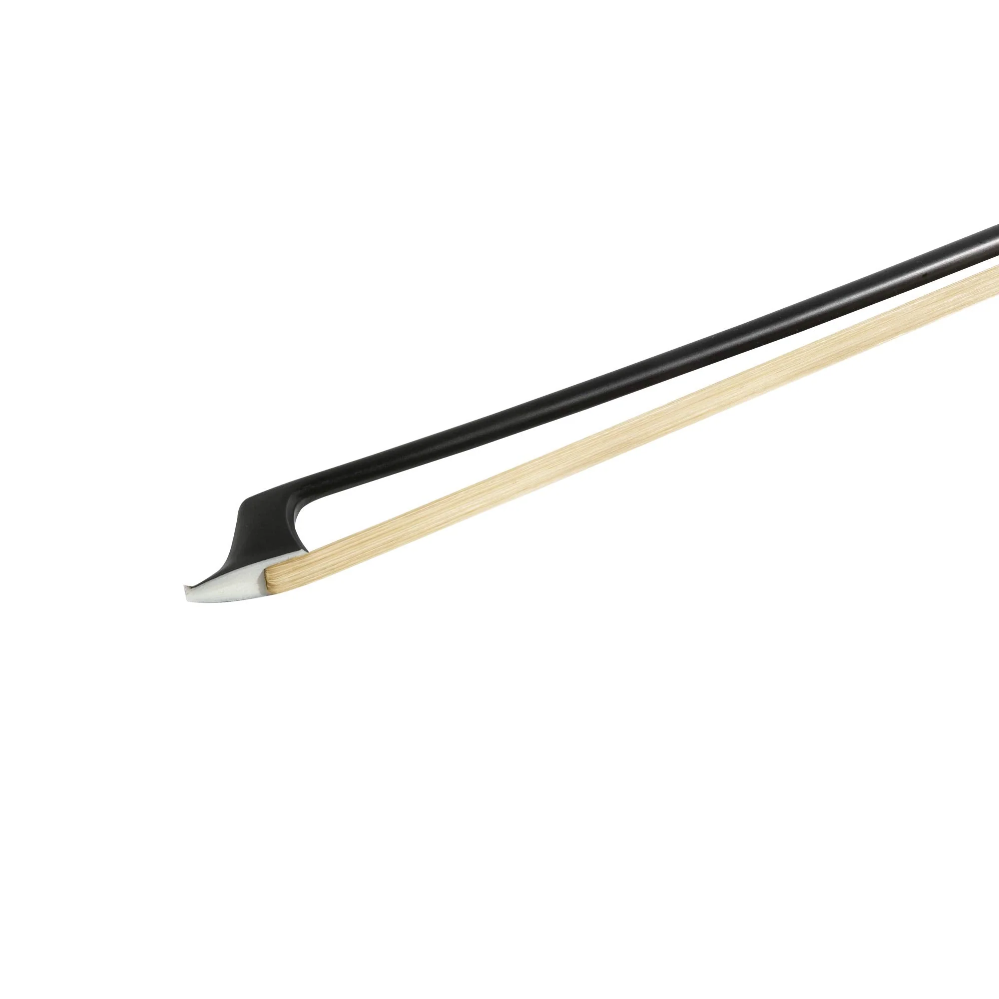 MI&VI CB-720 Classic Carbon Fiber Cello Bow (Size 3/4) with Rosin and Bow Soft Bag Included | Ebony Frog | Well Balanced | Mongolian Horse Hair - MIVI Music Cello 3/4 - Image 6