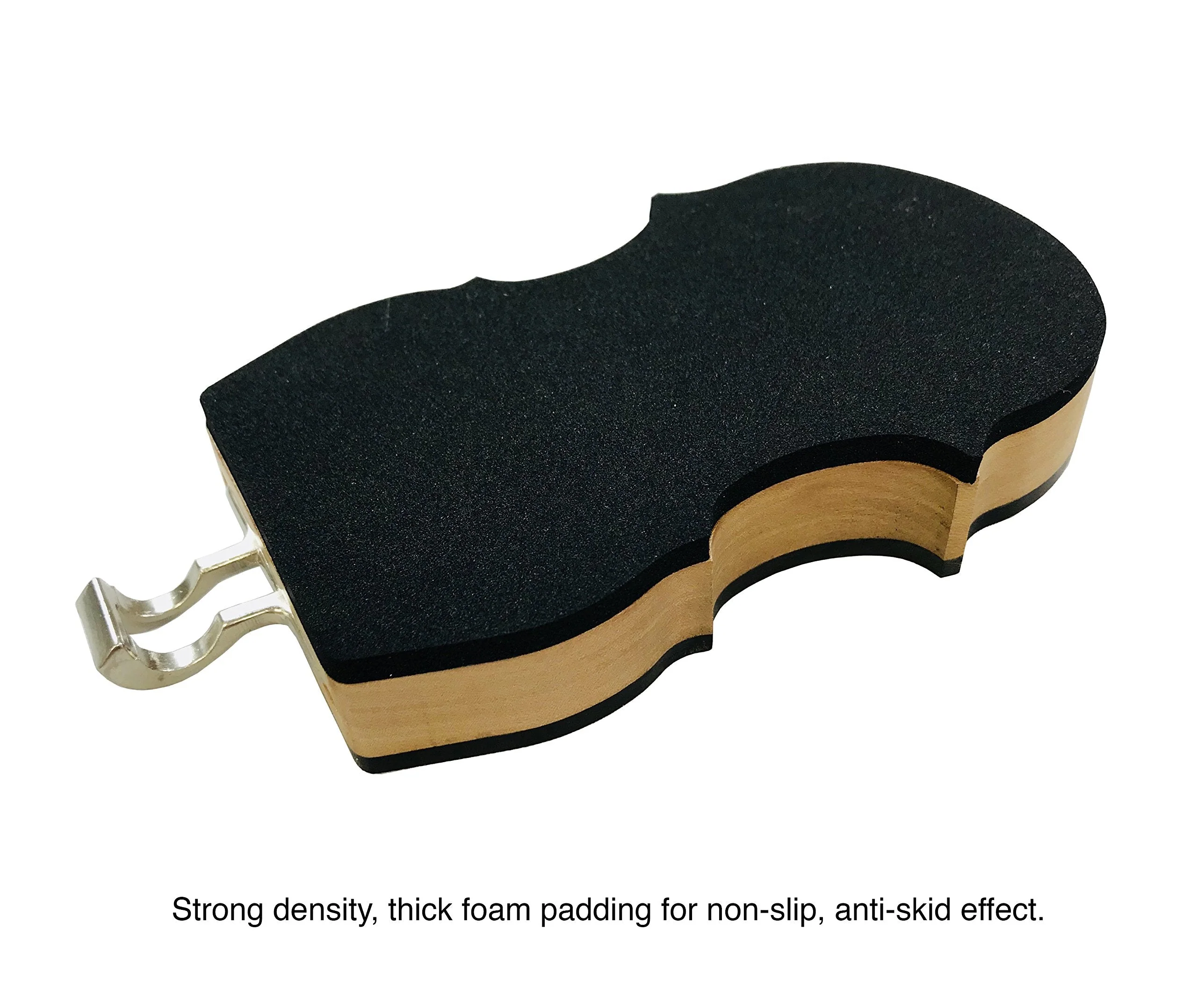 MI&VI Cello Anti-Slip Endpin Stop/Stopper w/Straps - Perfect Real Wood Anchor, Holder Rest - Image 5