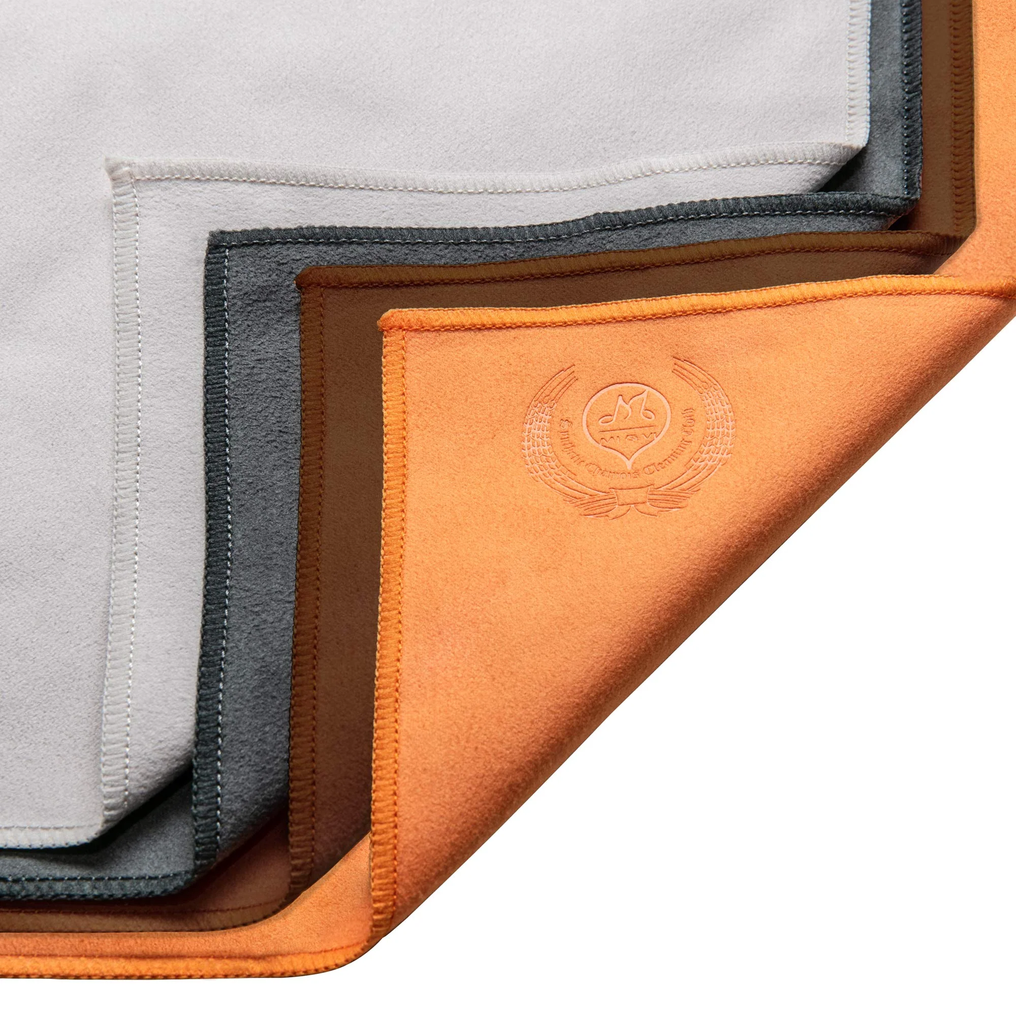 MI&VI Synthetic Chamois Microfiber Instrument Cleaning & Polishing Cloth for Violin, Viola, Cello, Bass, Guitar 12x12in (4 Pack) 4 Pack - Image 3