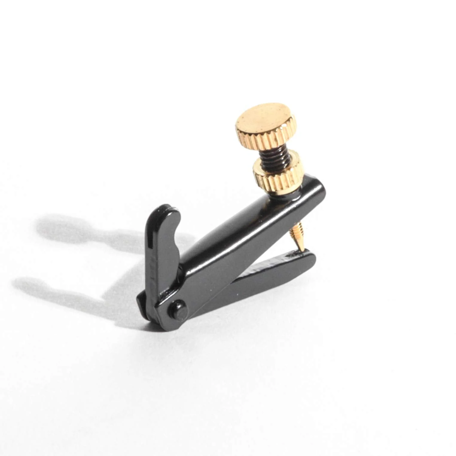 MI&VI Violin Fine Tuners - Stainless Steel Adjusters, Black/Gold, 4 Pcs (3/4-4/4 Size) Black/Gold, Size 3/4-4/4 - Image 2