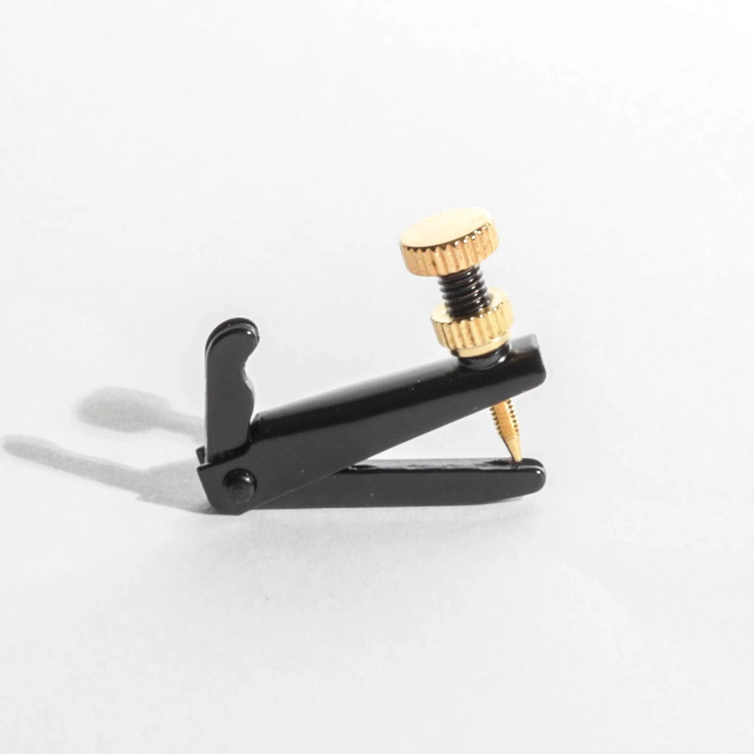 MI&VI Violin Fine Tuners - Stainless Steel Adjusters, Black/Gold, 4 Pcs (3/4-4/4 Size) Black/Gold, Size 3/4-4/4 - Image 3