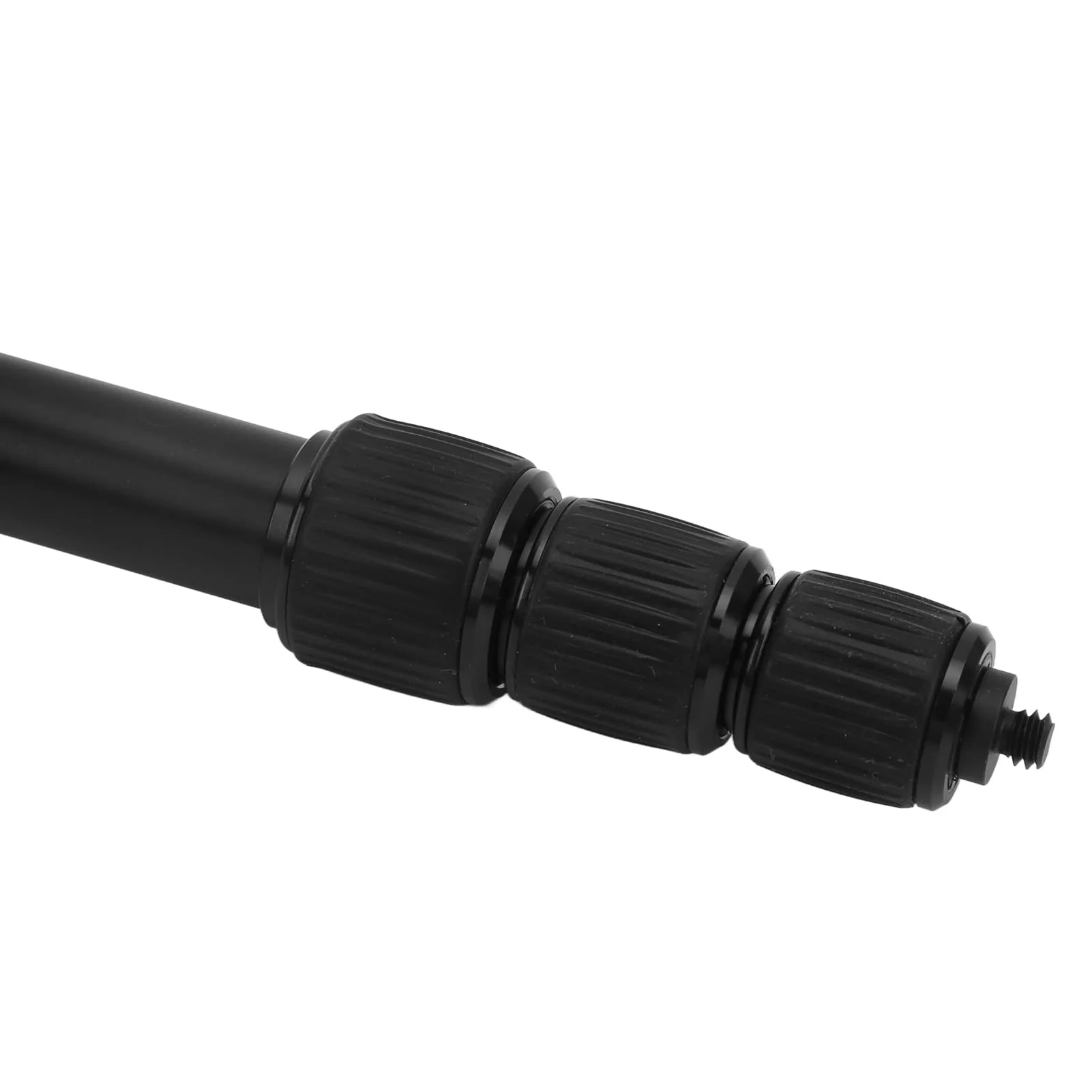 Mic Boom Arm, Mic Boom Pole High Hardness CNC Technology Aluminium Alloy Locking System Soft Handle for Video Production for TV Applications for Interview(4 knots) - Image 9