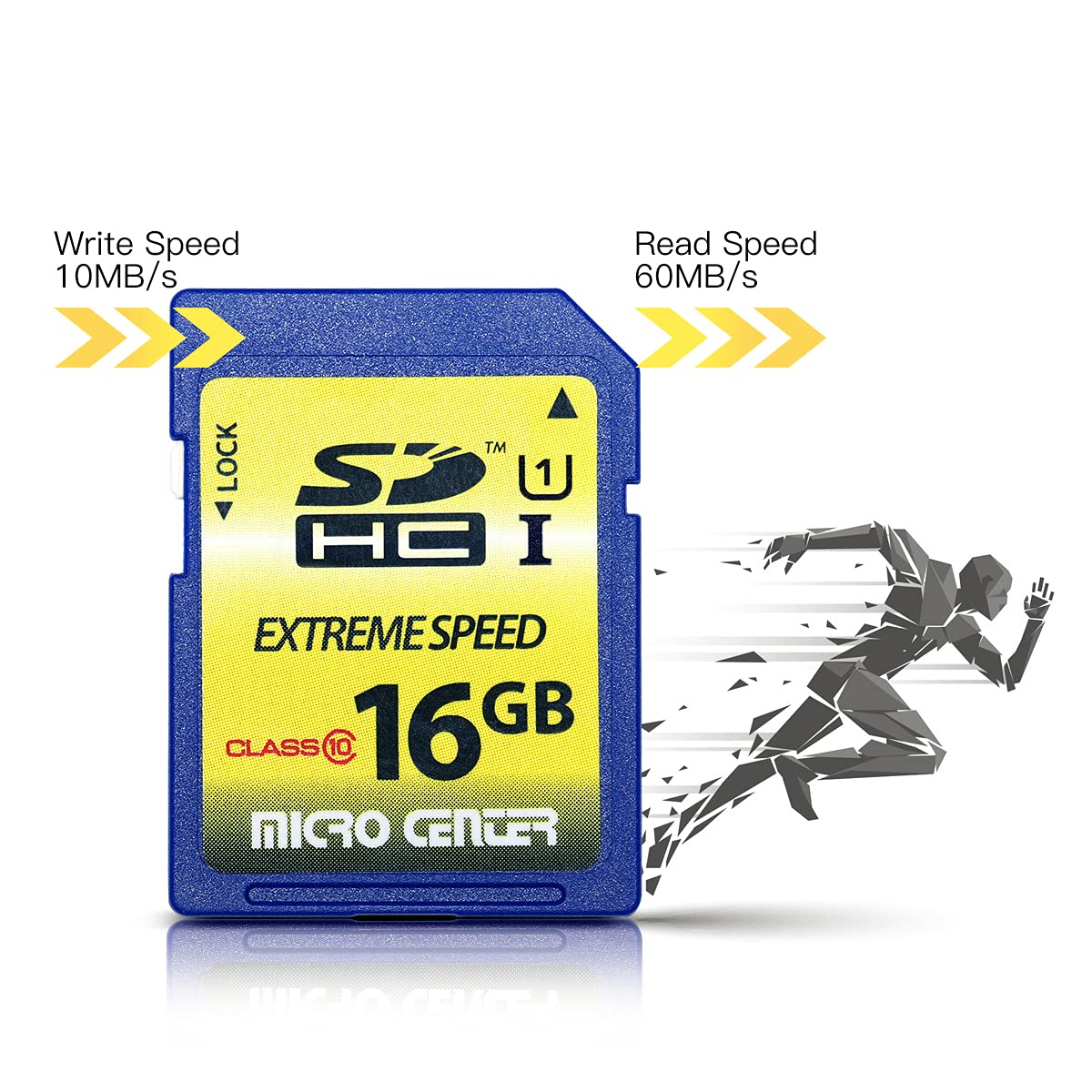 Micro Center 16GB Class 10 SDHC Flash Memory Card SD Card (2 Pack) 16GB x 2 - Image 3